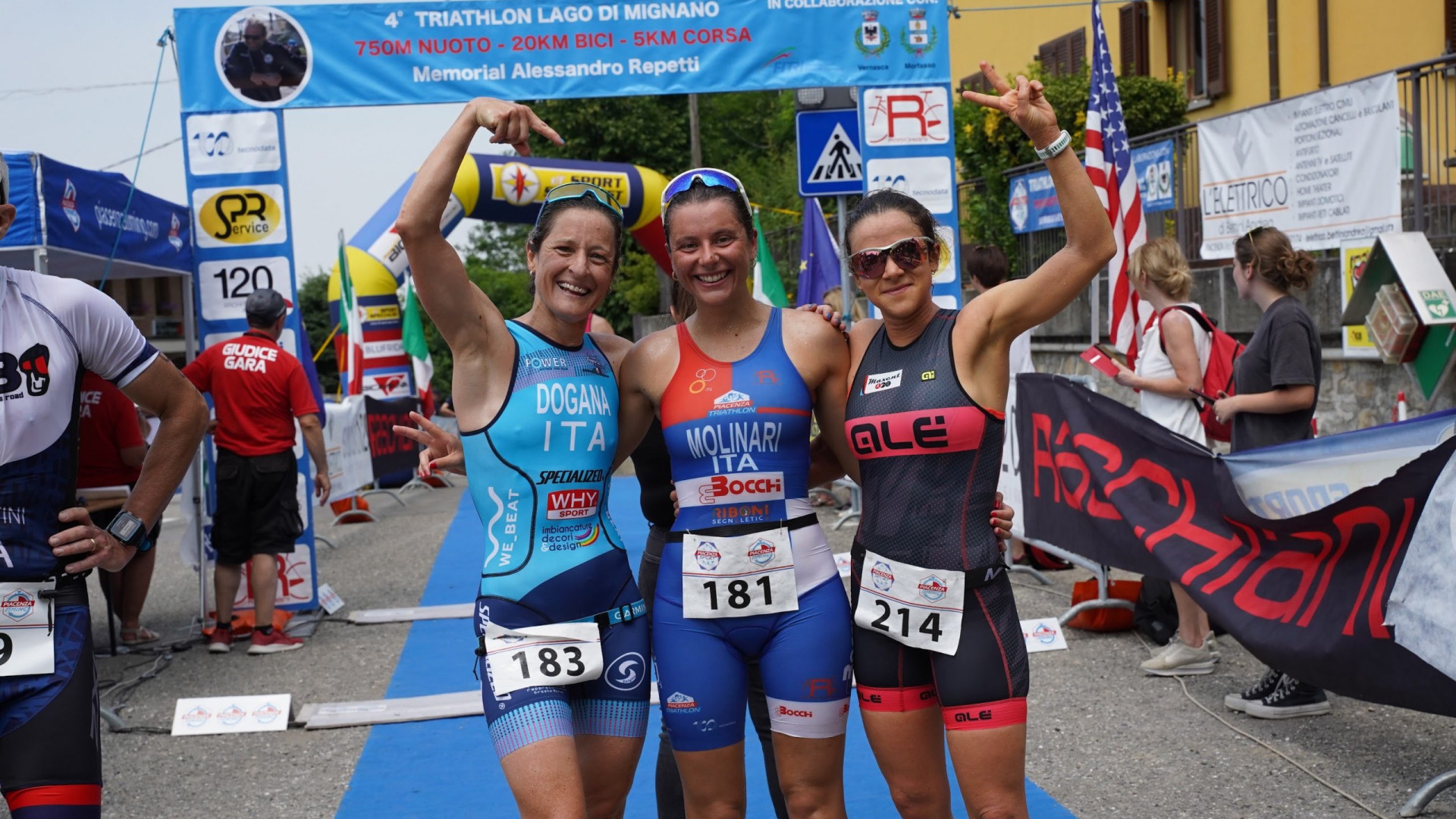 Il Triathlon Sprint Lago di Mignano parla piacentino: Molinari sugli scudi