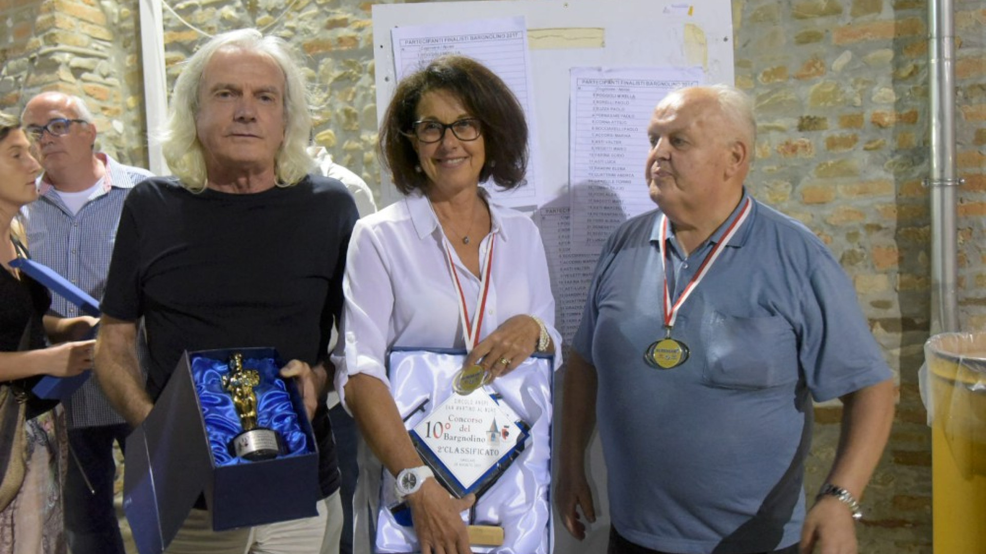 Il "Re del Bargnolino" 2017 è Walter Benedetti. "Bacche della Val Trebbia"