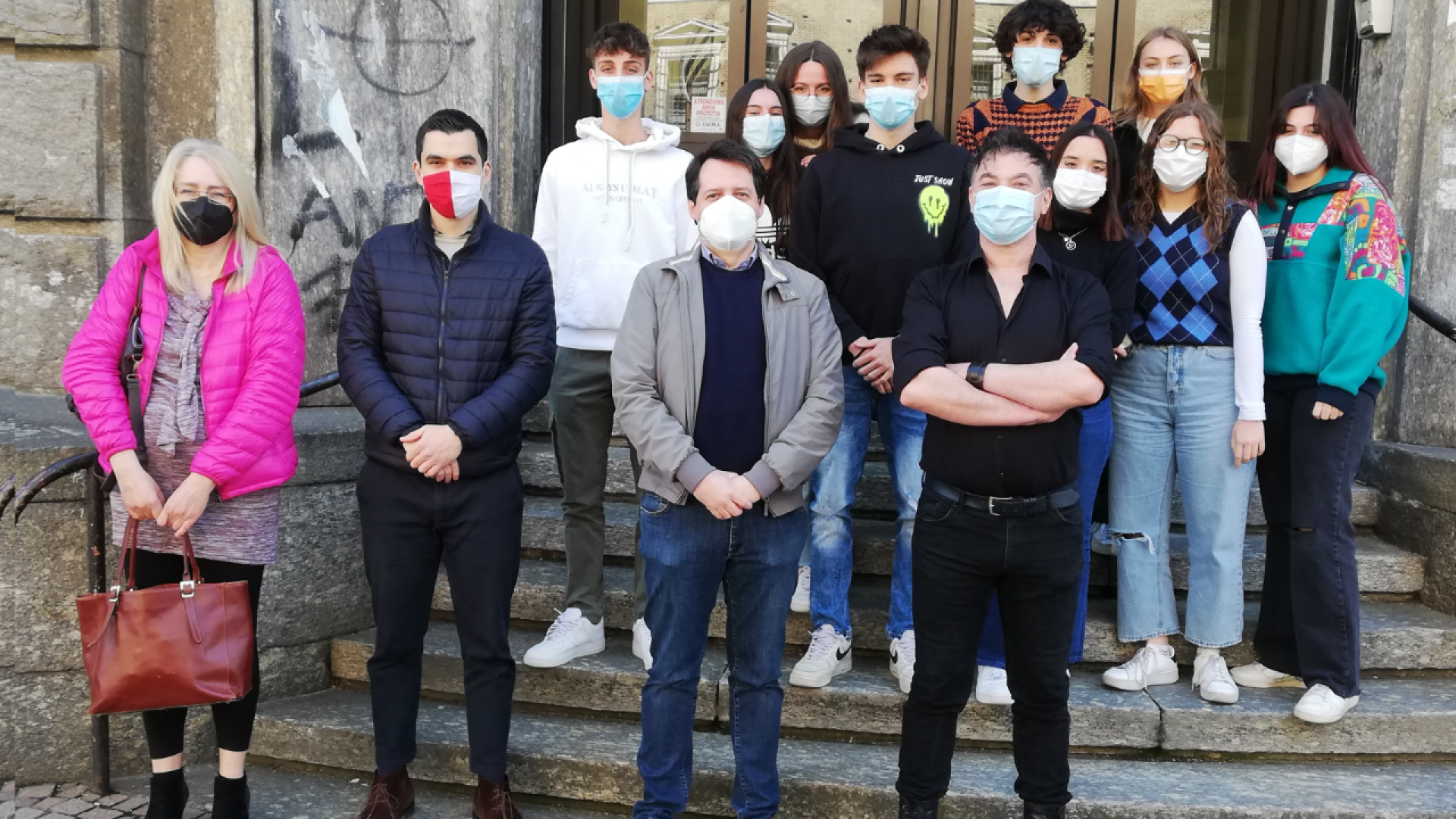 Il progetto #parlummpiasintein approda al liceo linguistico Gioia