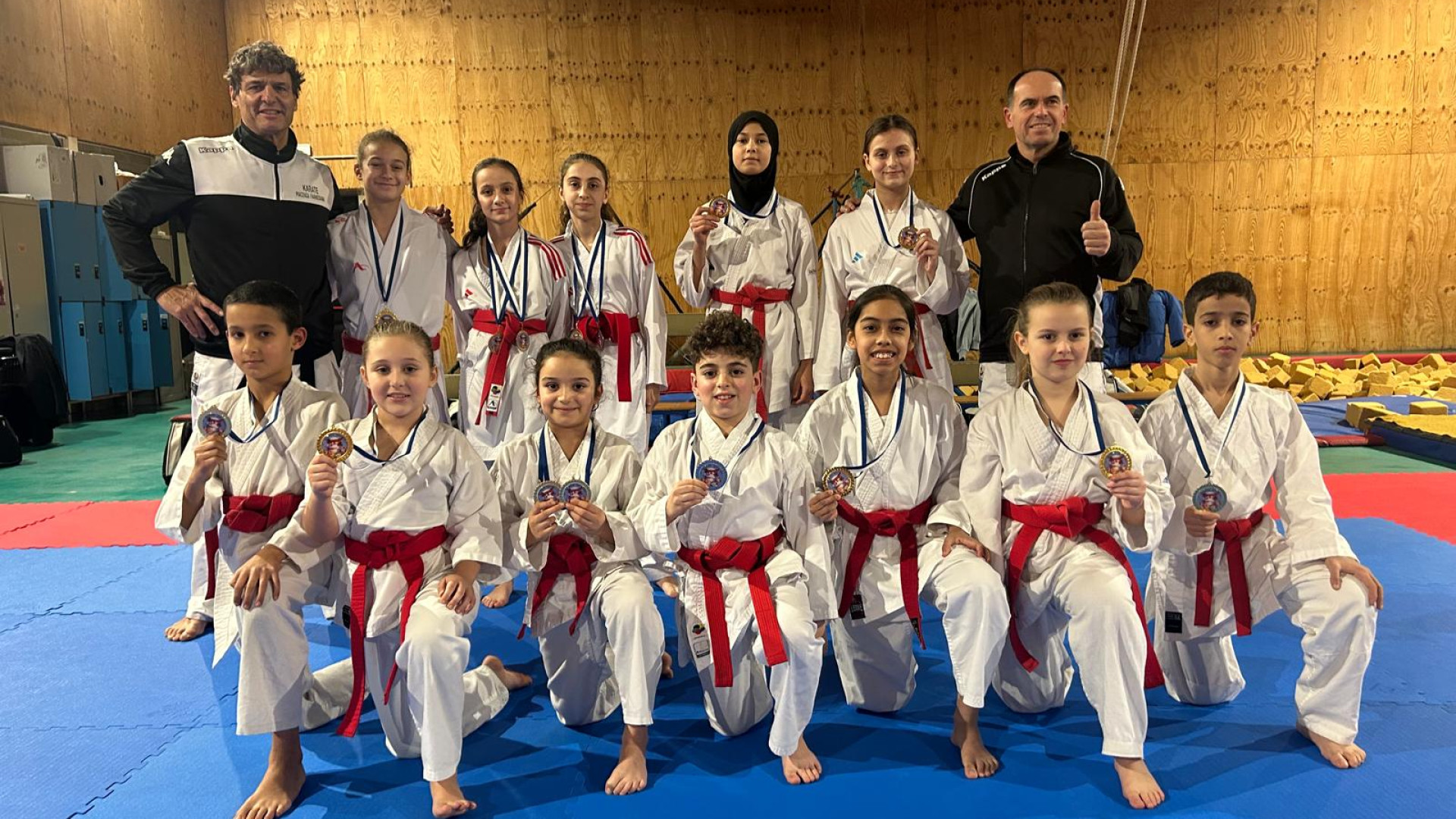 A San Marino brillano i giovanissimi del Karate Piacenza Farnesiana