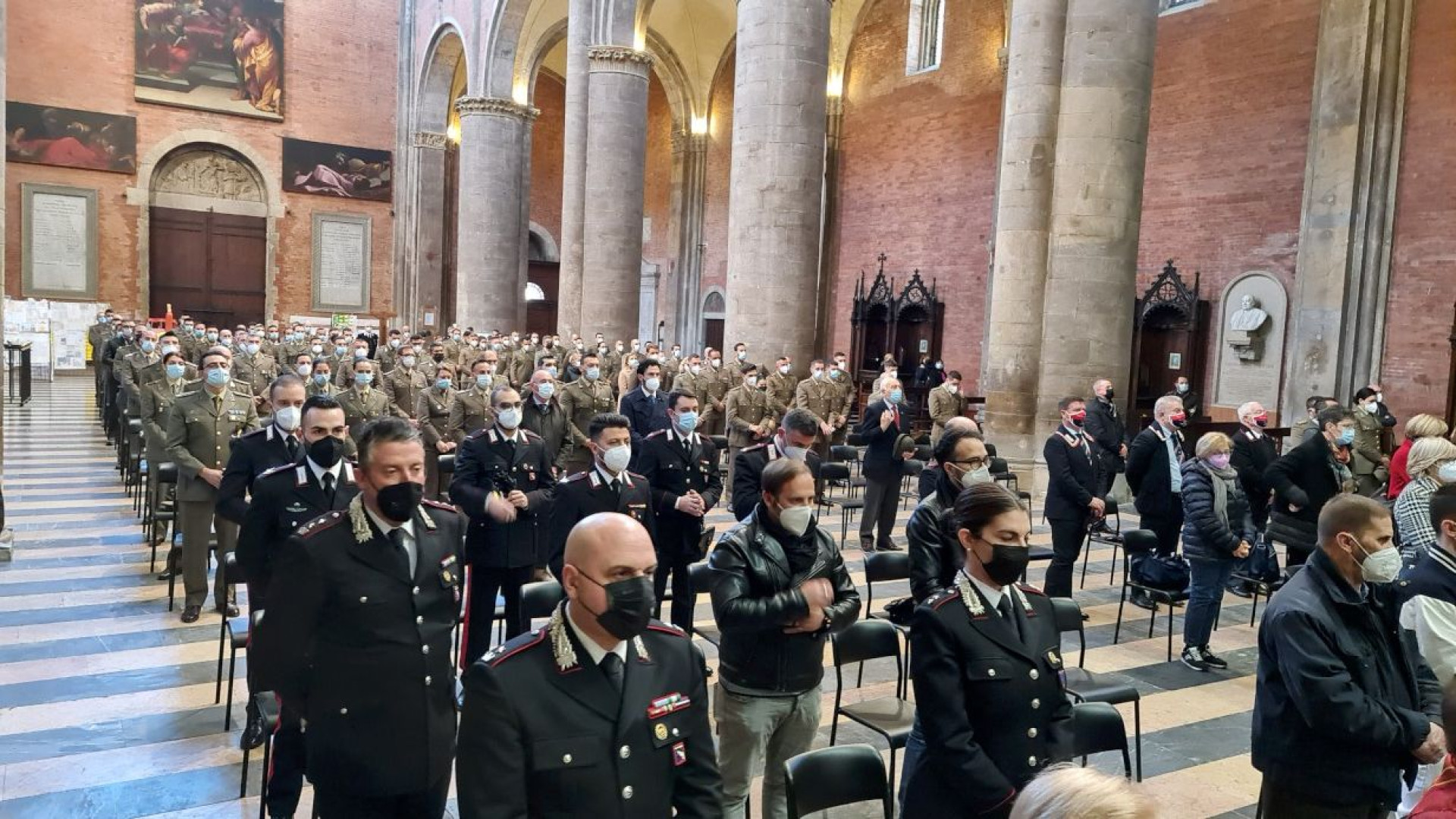 Dopo due anni, è tornato il Precetto pasquale dedicato alle forze dell'ordine