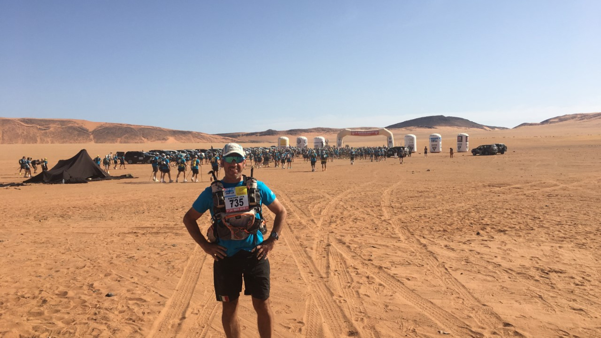 Sette giorni di corsa nel deserto del Cile. Simone Zahami è pronto all'impresa