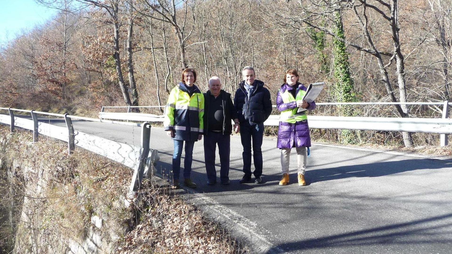 Provinciale Valnure, in cantiere interventi per la messa in sicurezza