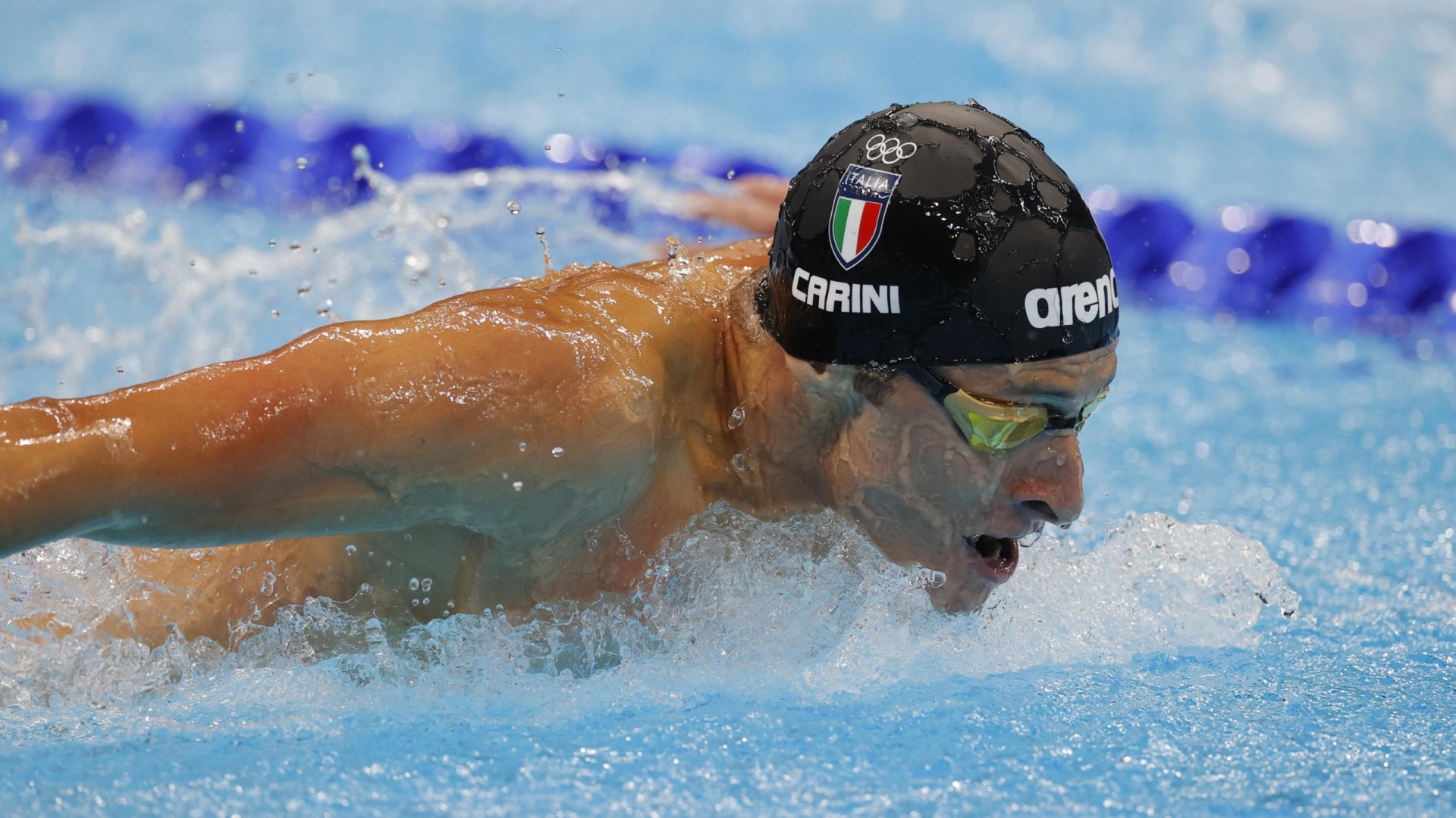 Via all'Olimpiade di Giacomo Carini, il piacentino punta la semifinale nei 200 farfalla