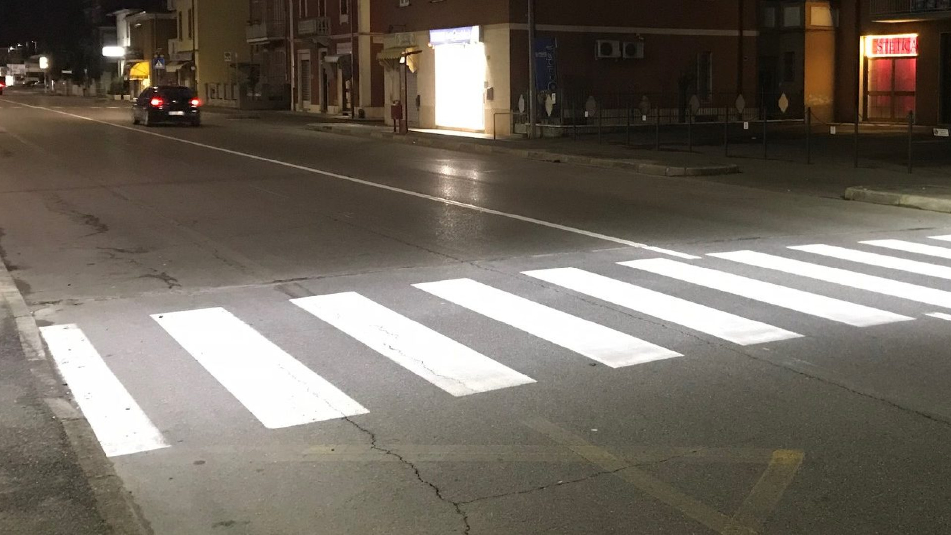 Borgonovo, illuminazione a led per rendere più sicuri otto attraversamenti pedonali