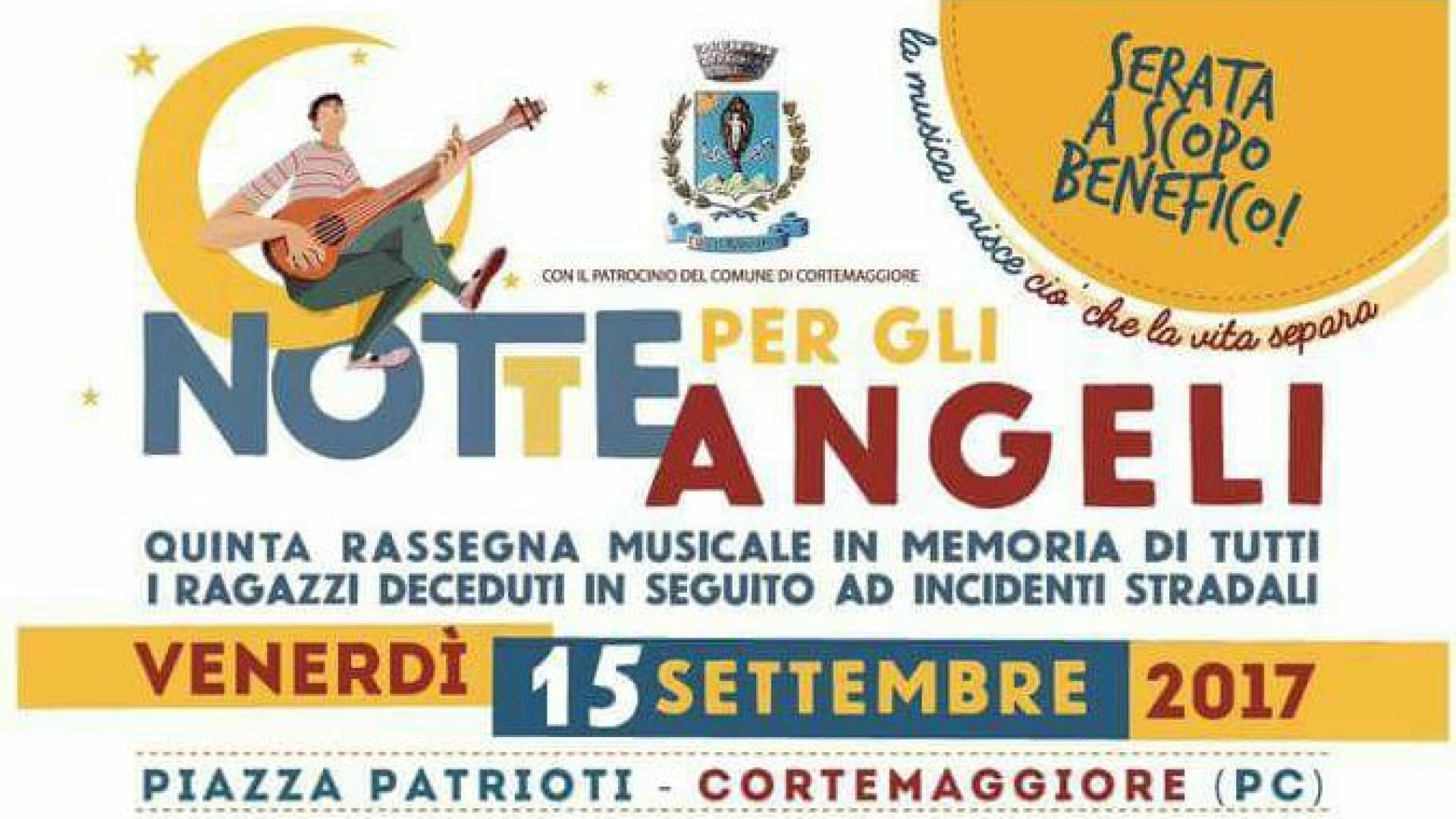 "Notte per gli angeli" per ricordare le giovani vittime degli incidenti