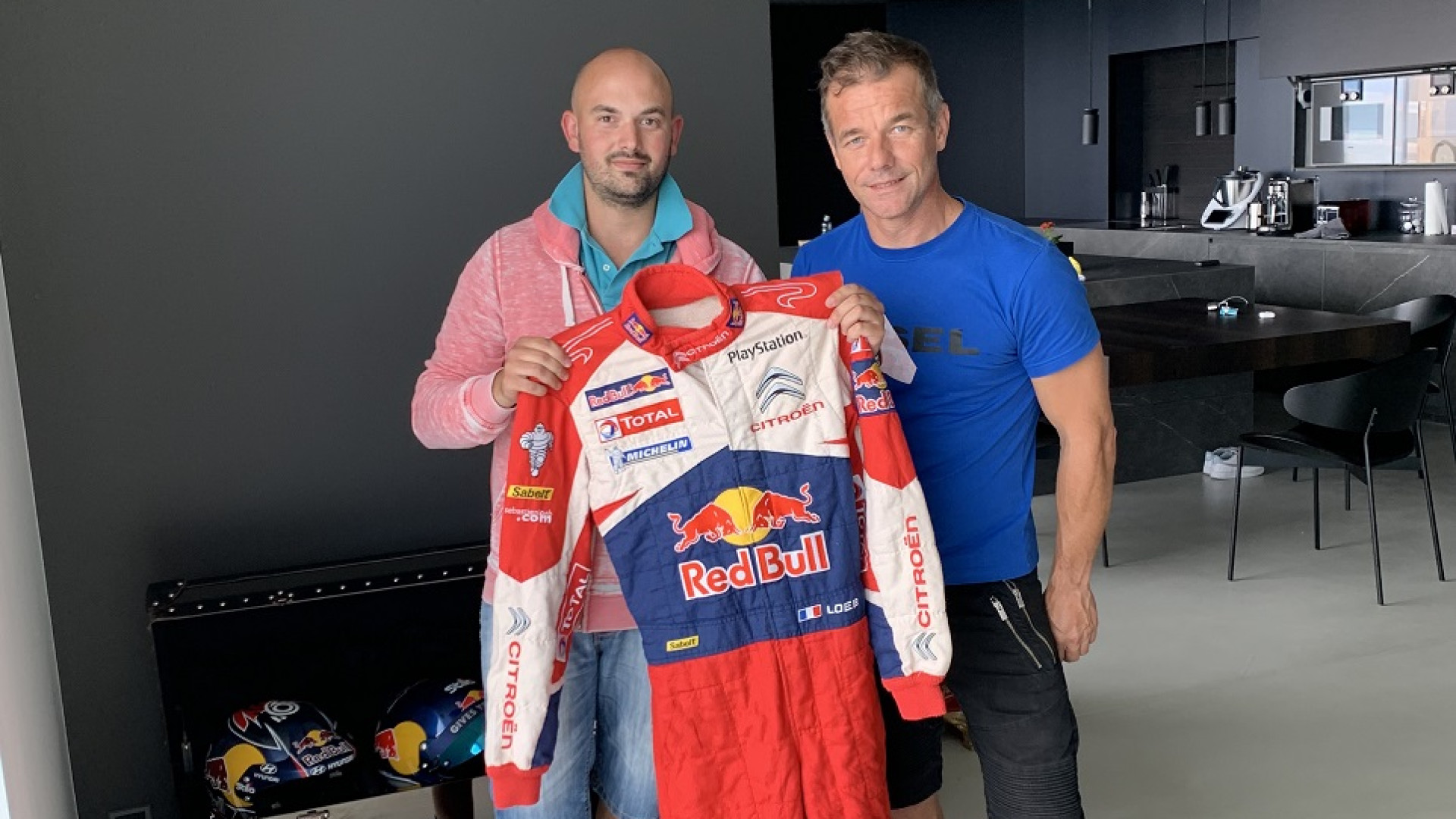 Appassionato di rally incontra il campione Loeb: "Mi ha regalato la sua tuta"