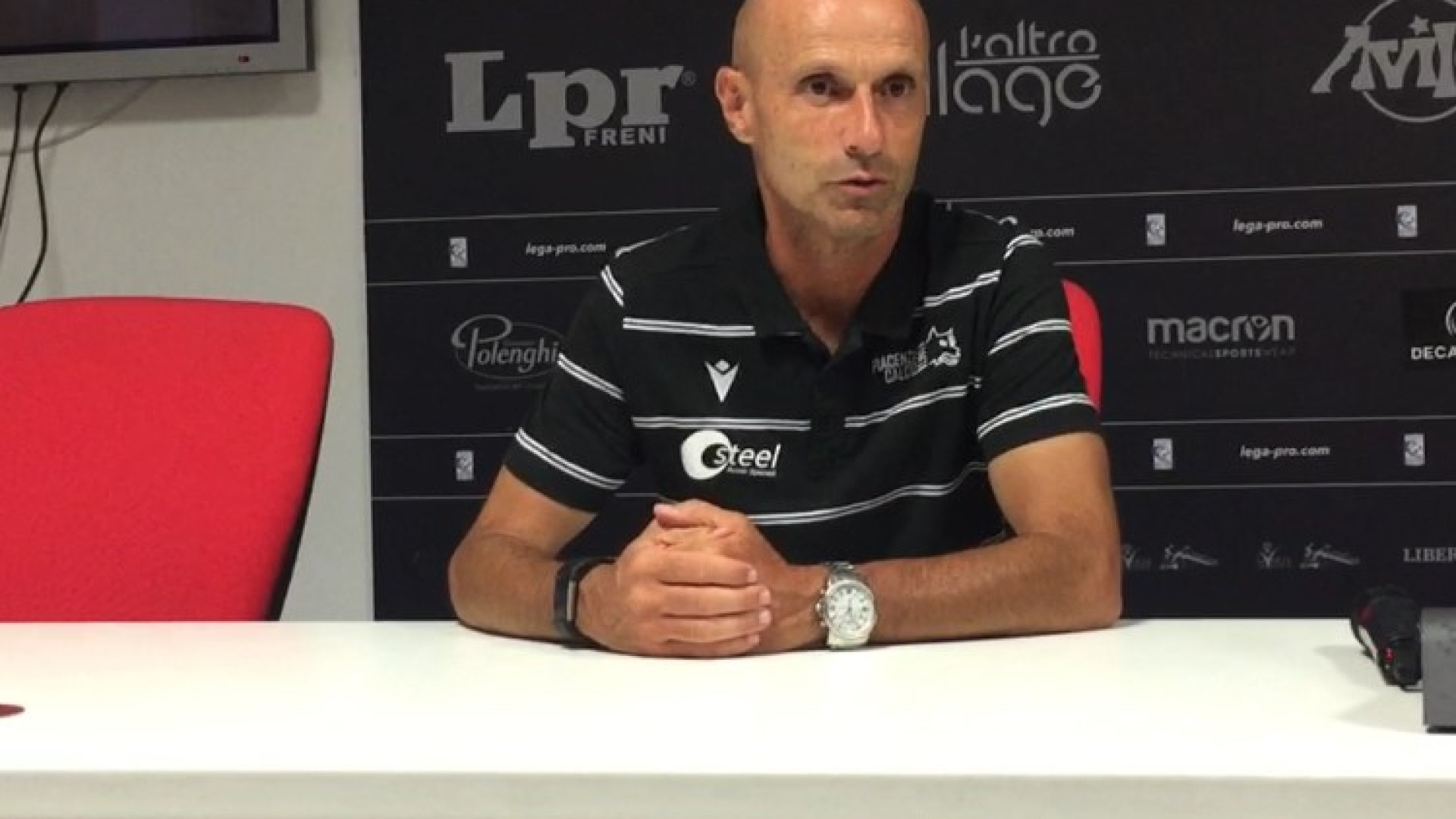 Mister Franzini: "Serve pazienza. Il Piace, però, non molla mai"