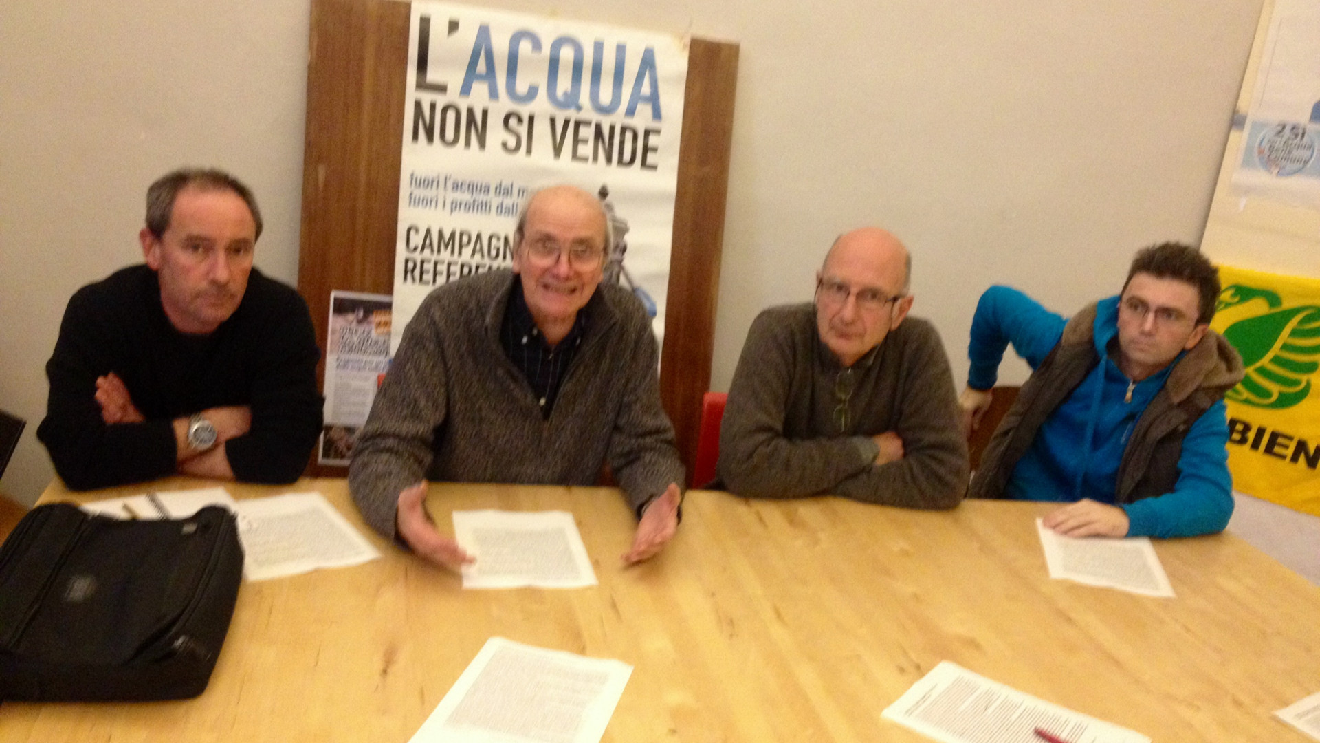 Digiuno per "Acqua Bene Comune": "Perché regalare 27 milioni a Iren?"