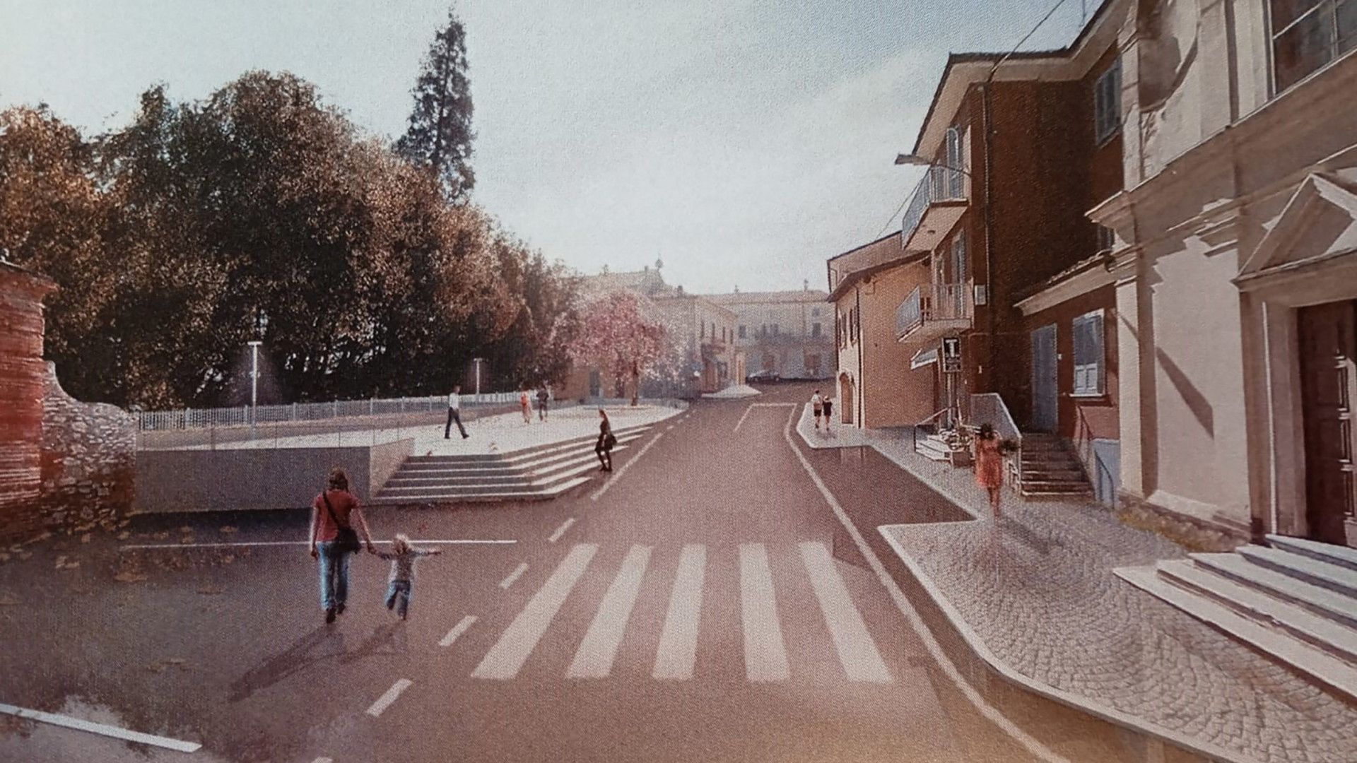 Vicobarone, presto la mini rivoluzione di piazza San Rocco con isola pedonale