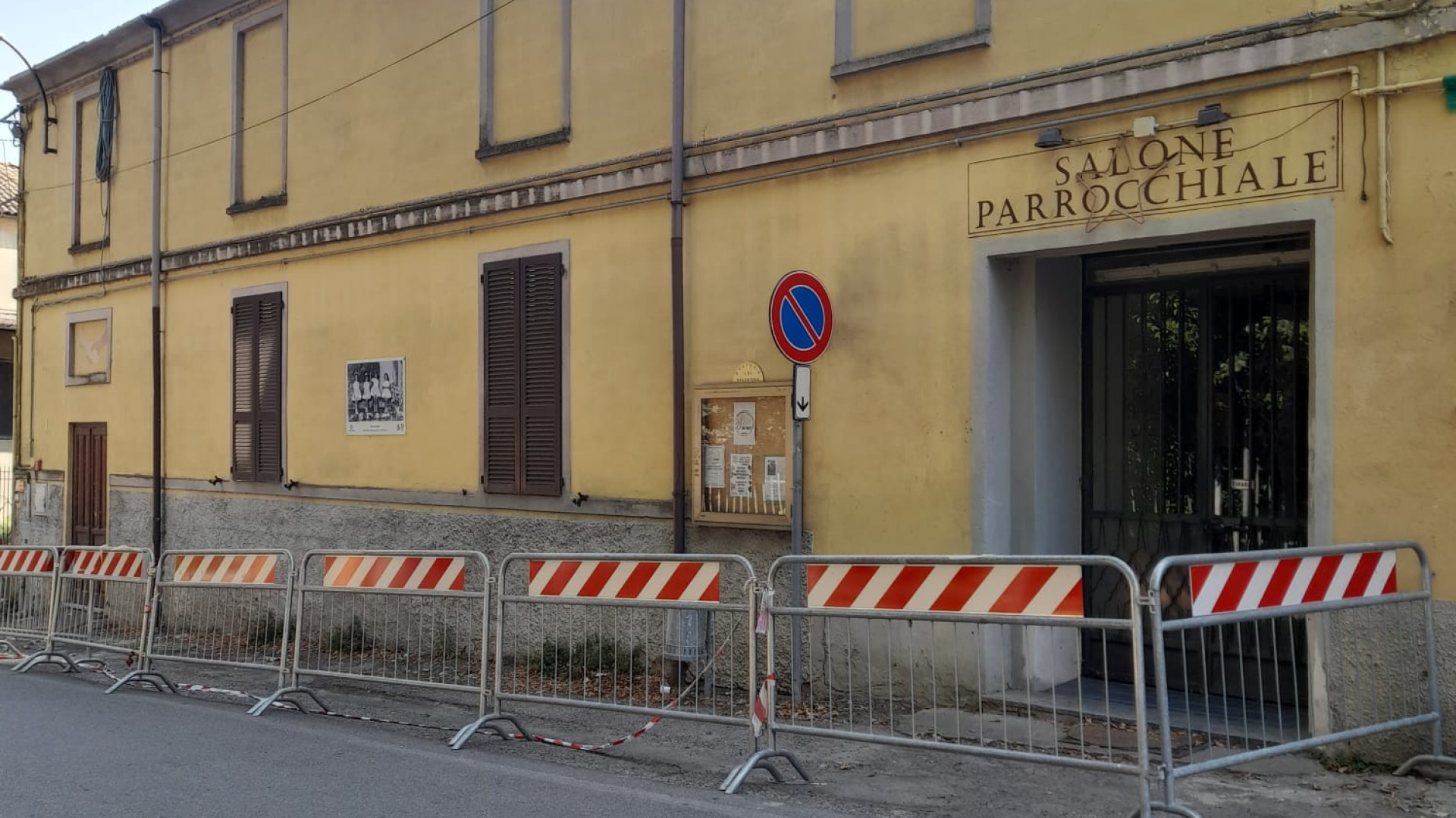 Crollo del tetto a Vicobarone, l'appello di Auser: "Aiutateci a trovare nuovi spazi"