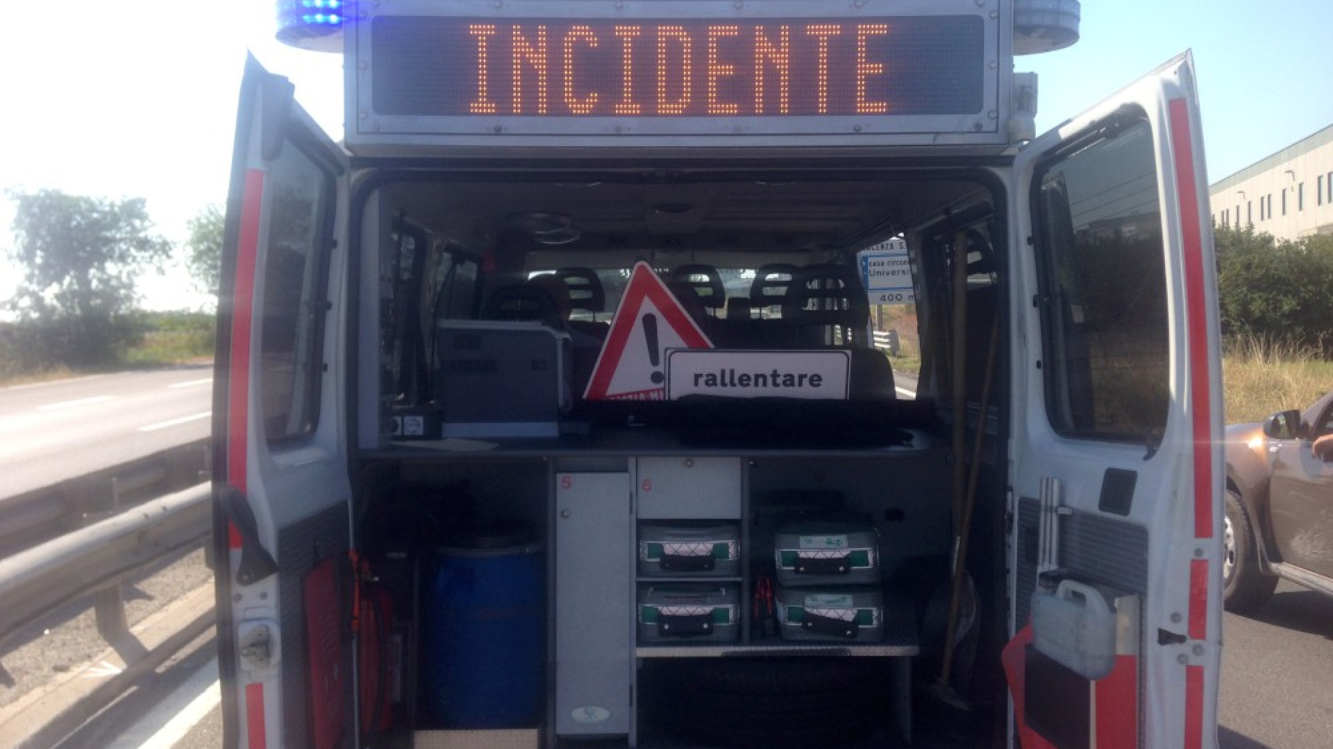 Scontro frontale in strada Valnure: una ferita in gravi condizioni