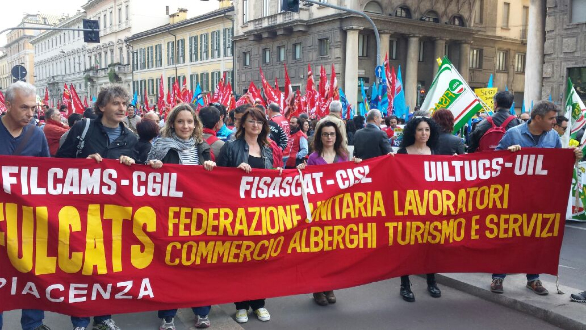 Anche gli operatori piacentini a Milano per lo sciopero del turismo