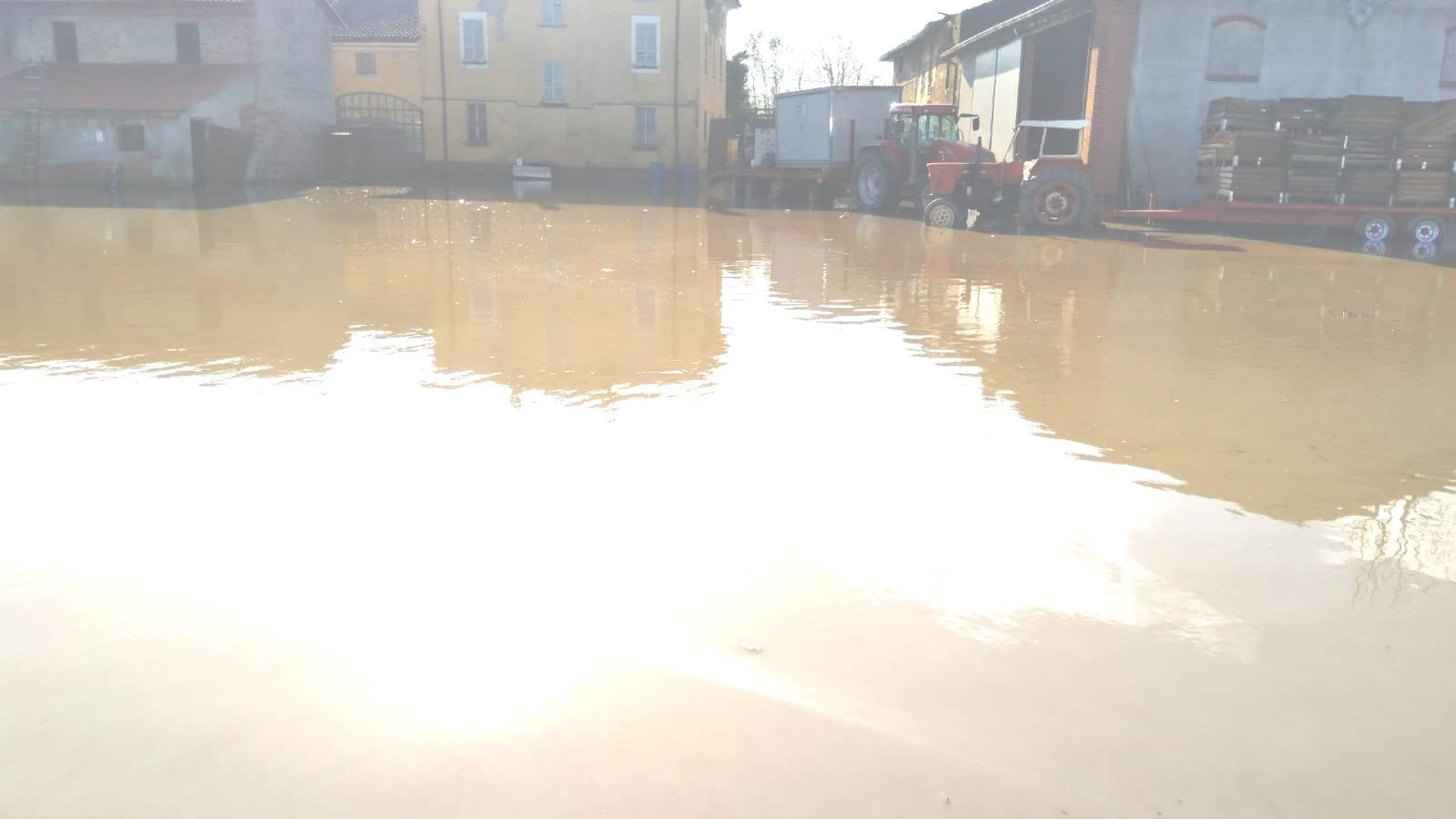 Coldiretti lancia l'allarme: "Campi e terreni agricoli allagati nel Piacentino"