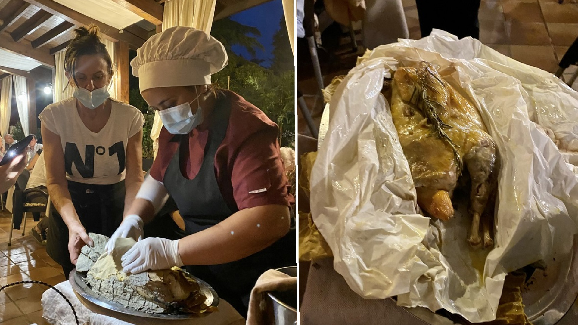 Da Faccini il "rito" della faraona alla creta