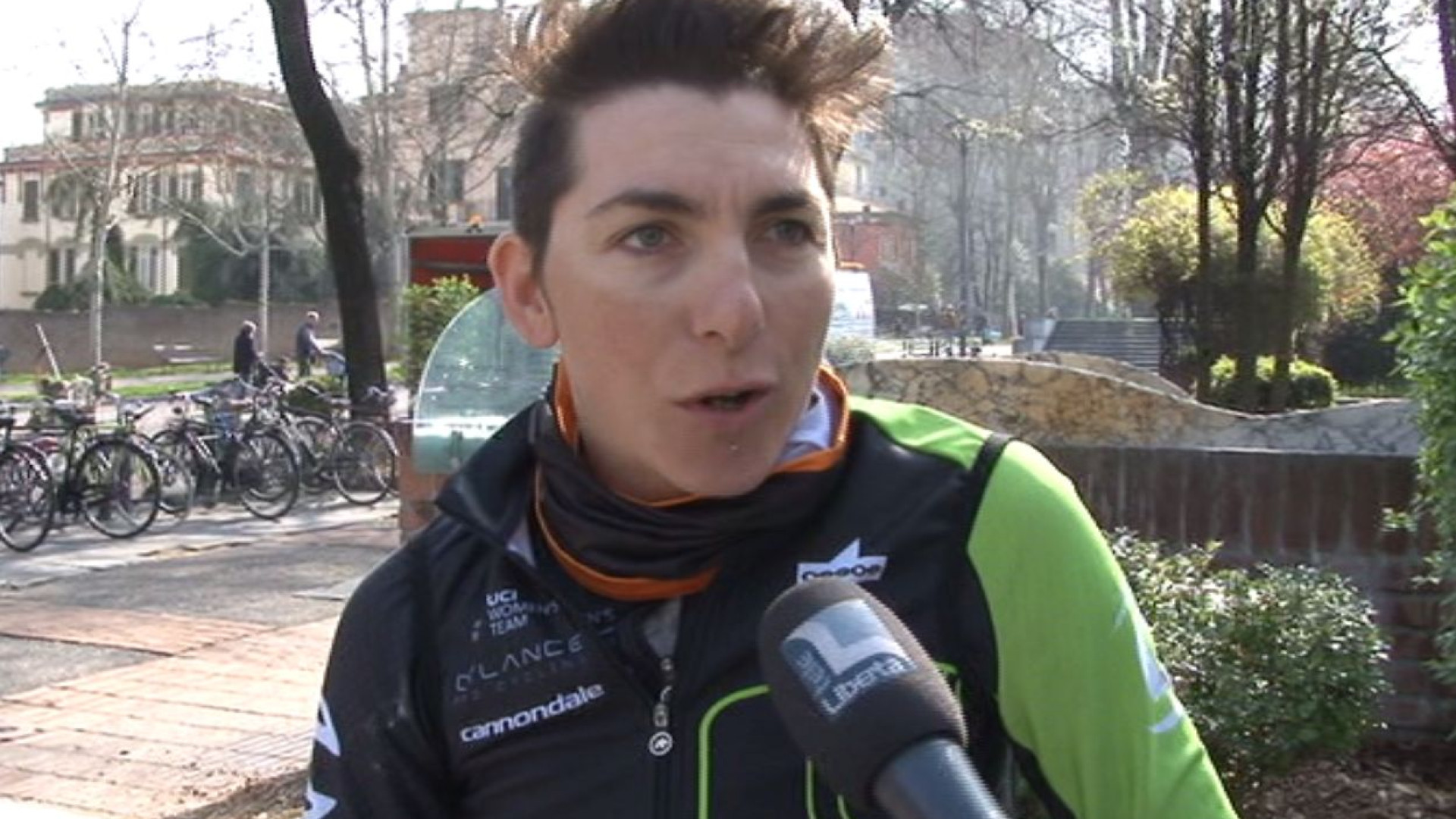 Giorgia Bronzini prova il percorso: "Vorrei vincere la tappa piacentina"