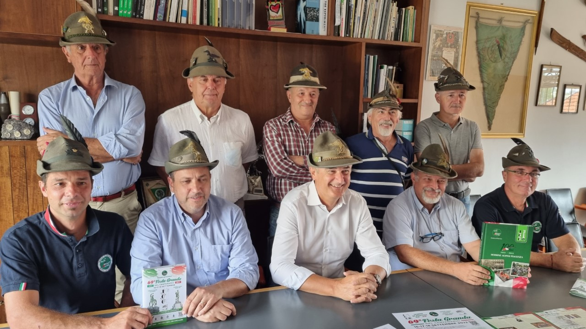 Tre giorni di Festa Granda con 2.500 alpini e un libro per i 100 anni di attività