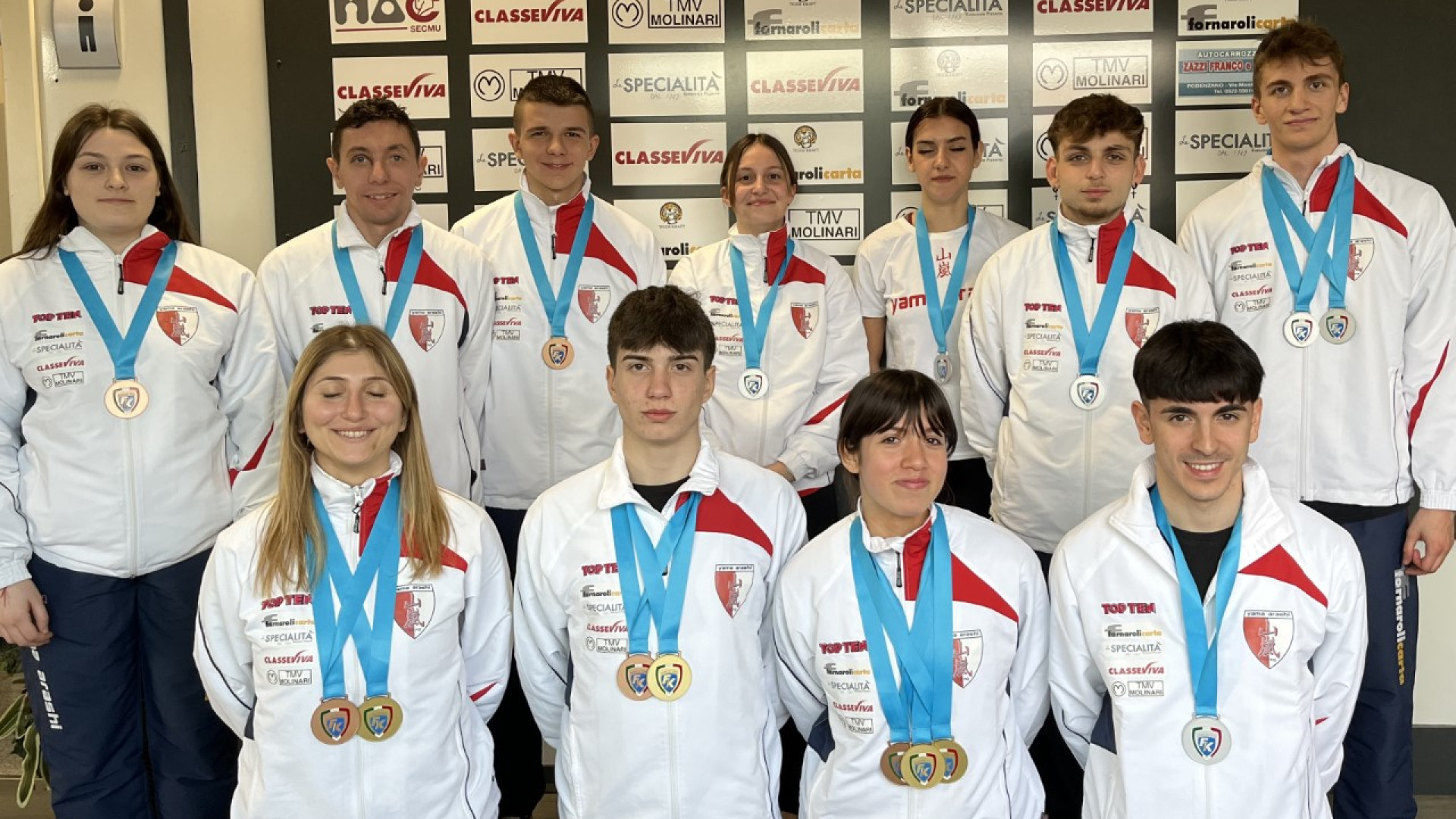 Kickboxing, pioggia di medaglie a Jesolo per i giovani della Yama Arashi