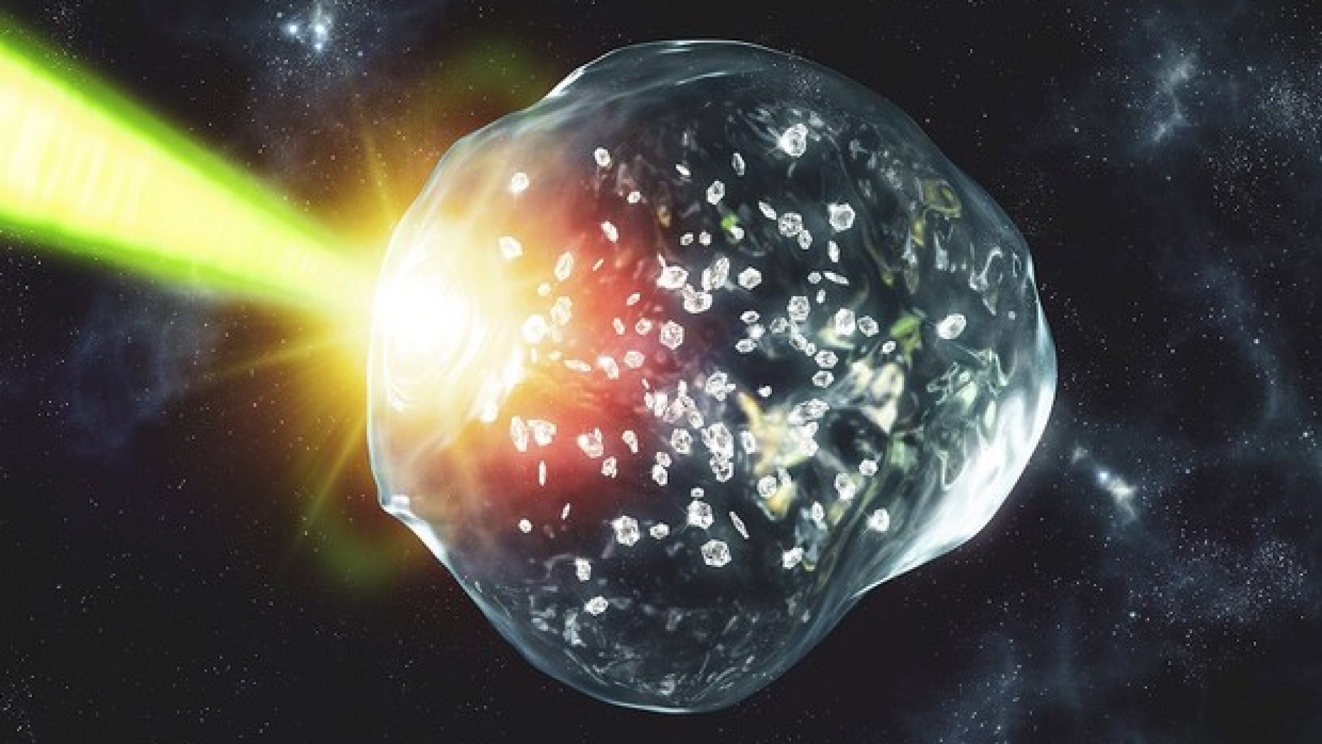 Su Nettuno e Urano piovono diamanti, ma sulla Terra oggi si ricavano dalla plastica