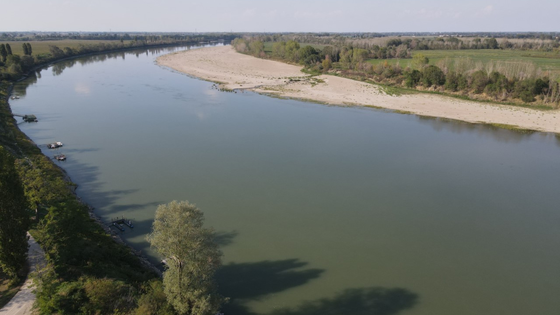 Osservatorio permanente crisi idriche, per il Po a Piacenza è "siccità estrema"