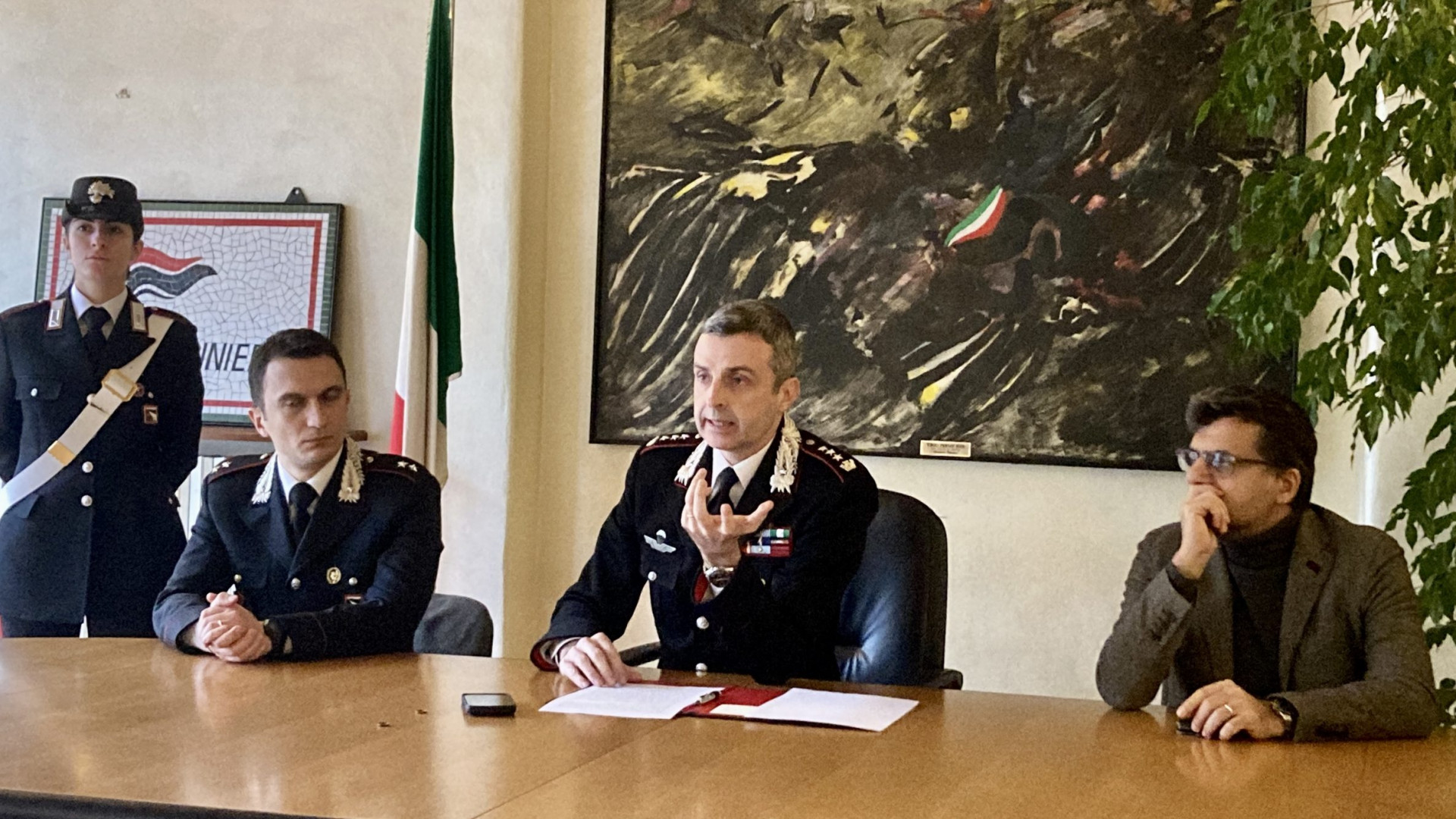 Furti e truffe in aumento, rapine in calo: il bilancio 2023 dei carabinieri