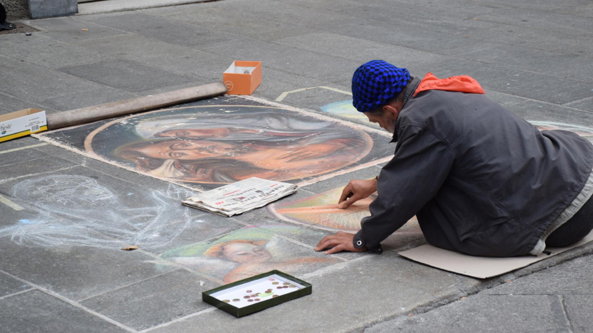 "Un monumento o una pietra d'inciampo in ricordo del madonnaro di largo Battisti"