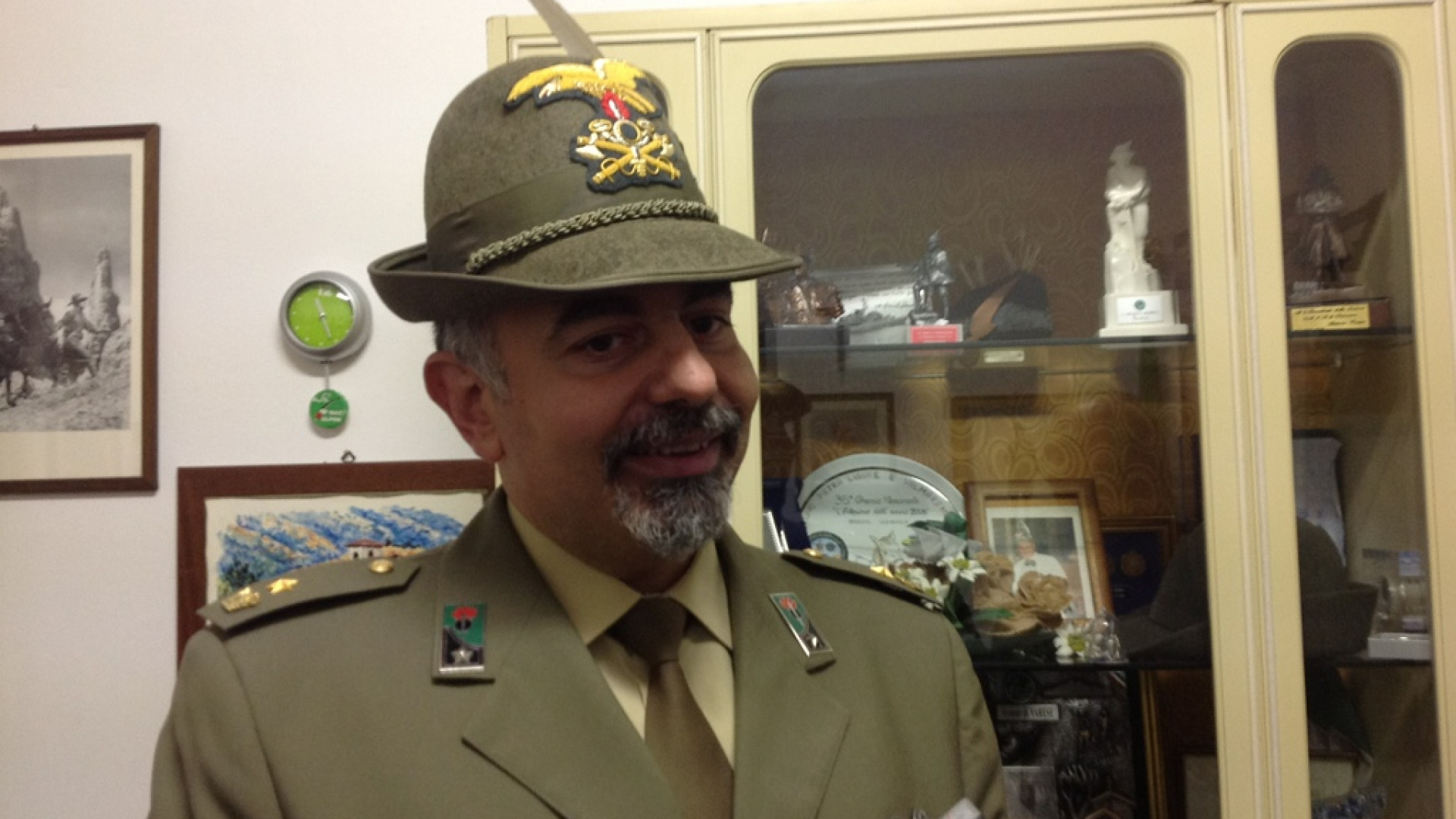 Alpini, dall'Afghanistan a Piacenza. Tra i ricordi il primo campionato di calcio