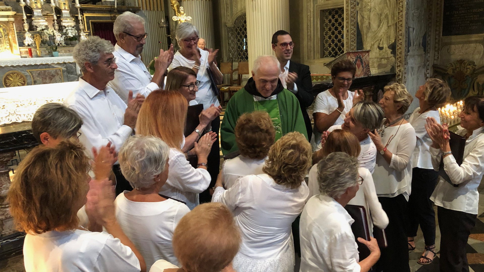 Il saluto a padre Ballati: "Ricordate, Santa Maria di Campagna è dei piacentini"