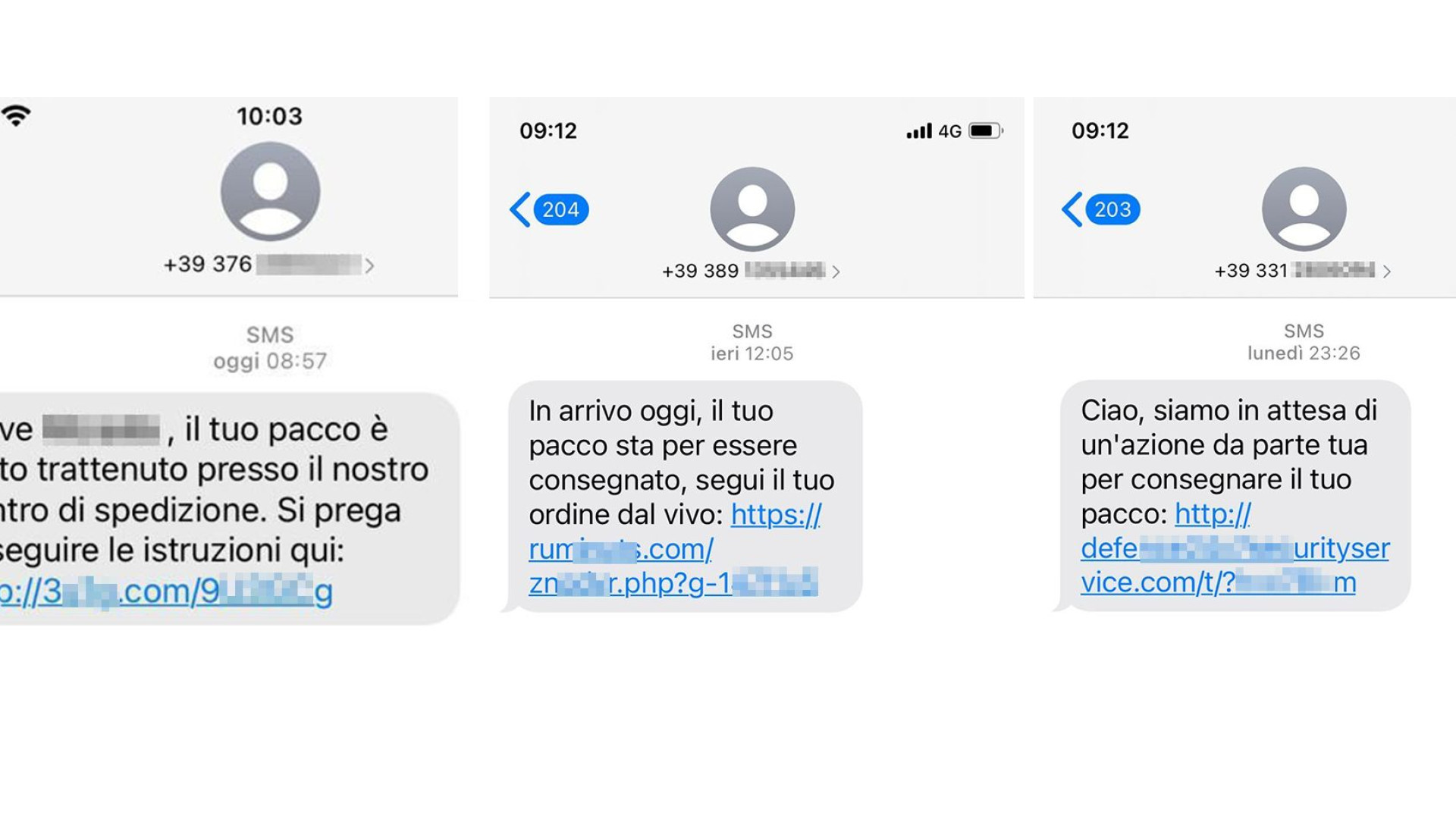"Il tuo pacco è in consegna". La truffa del messaggio Sms con il link che ruba i dati