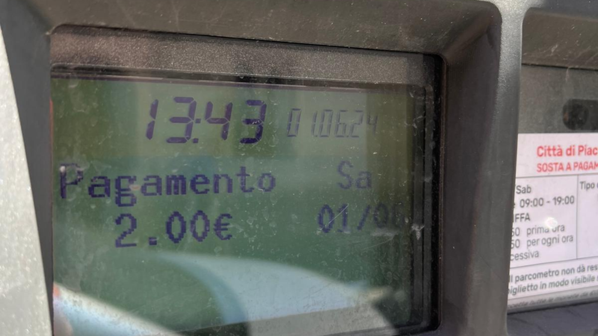 Parchimetri a Piacenza: risolto il problema della "somma vietata"