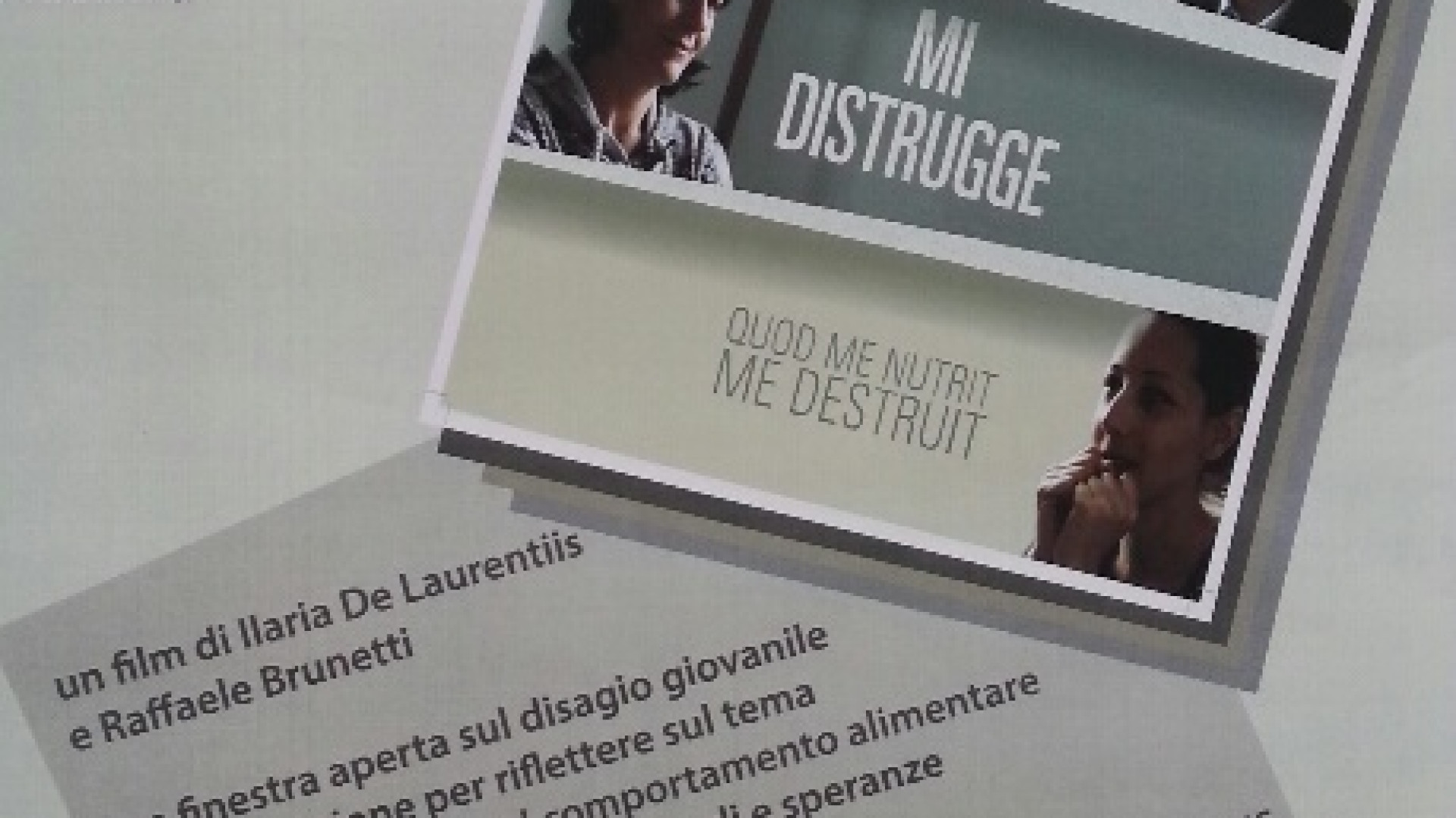 Disturbi alimentari in aumento tra gli uomini. Domani documentario al Daturi