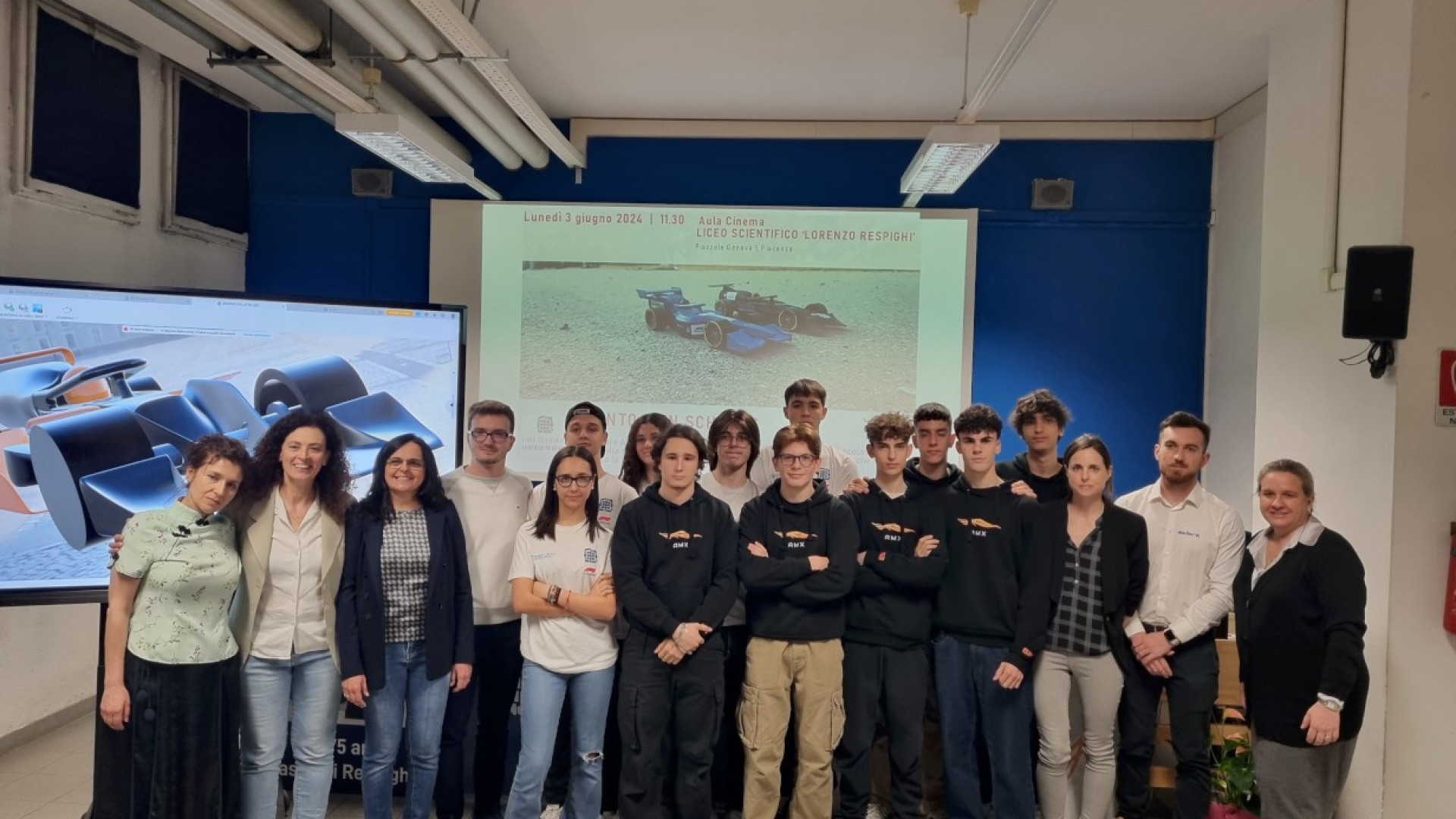 Studenti del Respighi sul podio nel campionato delle Formula 1 in miniatura