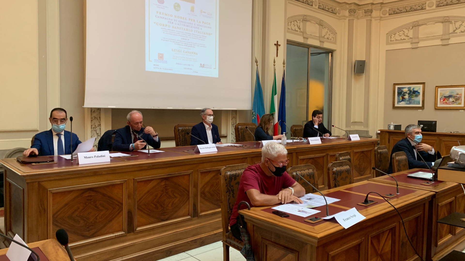 "Candidare al Premio Nobel per la pace il Corpo sanitario italiano"