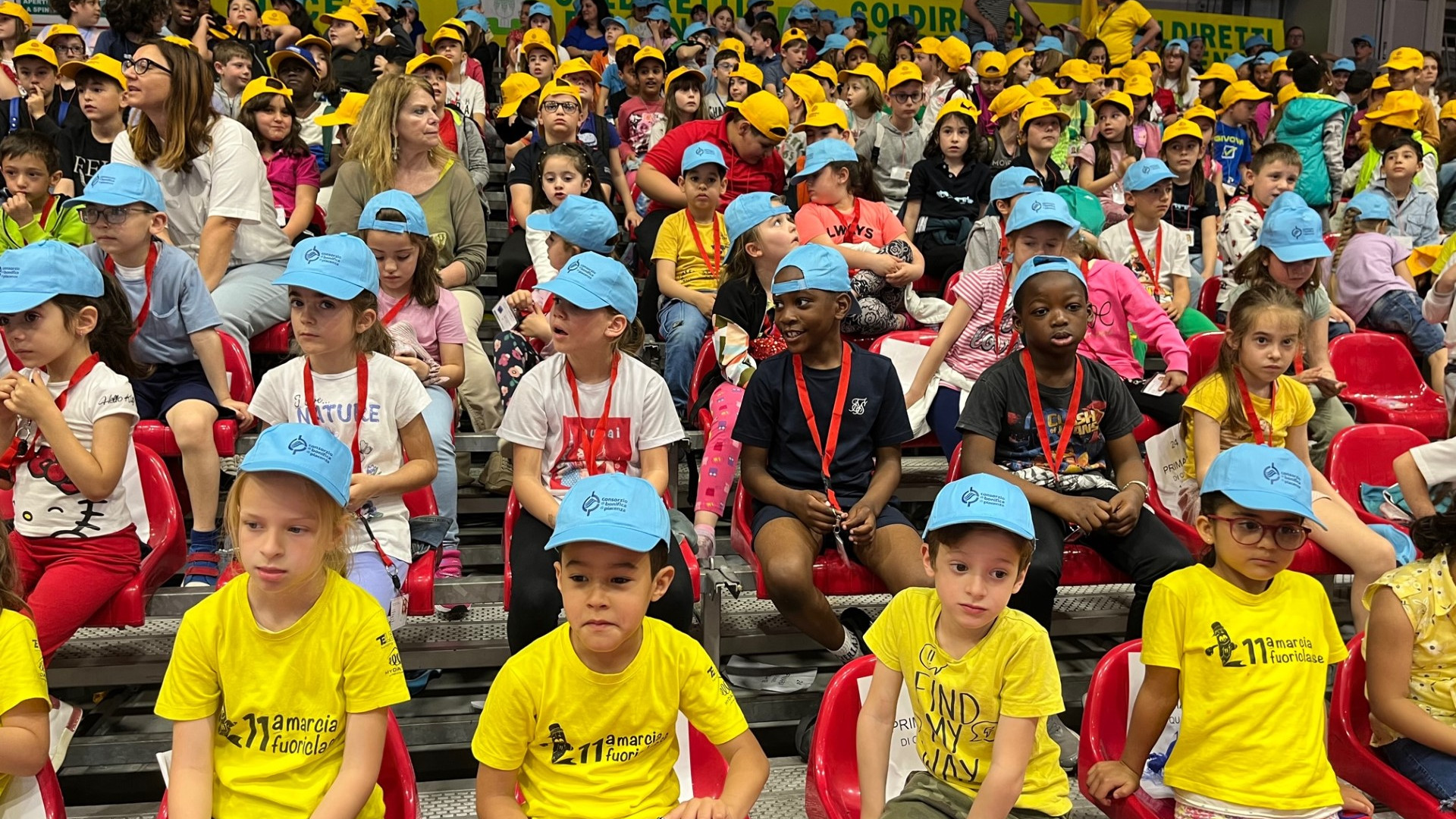 "Agricoltura sostenibile e tutela ambientale": 1.200 bambini in festa al Palabanca