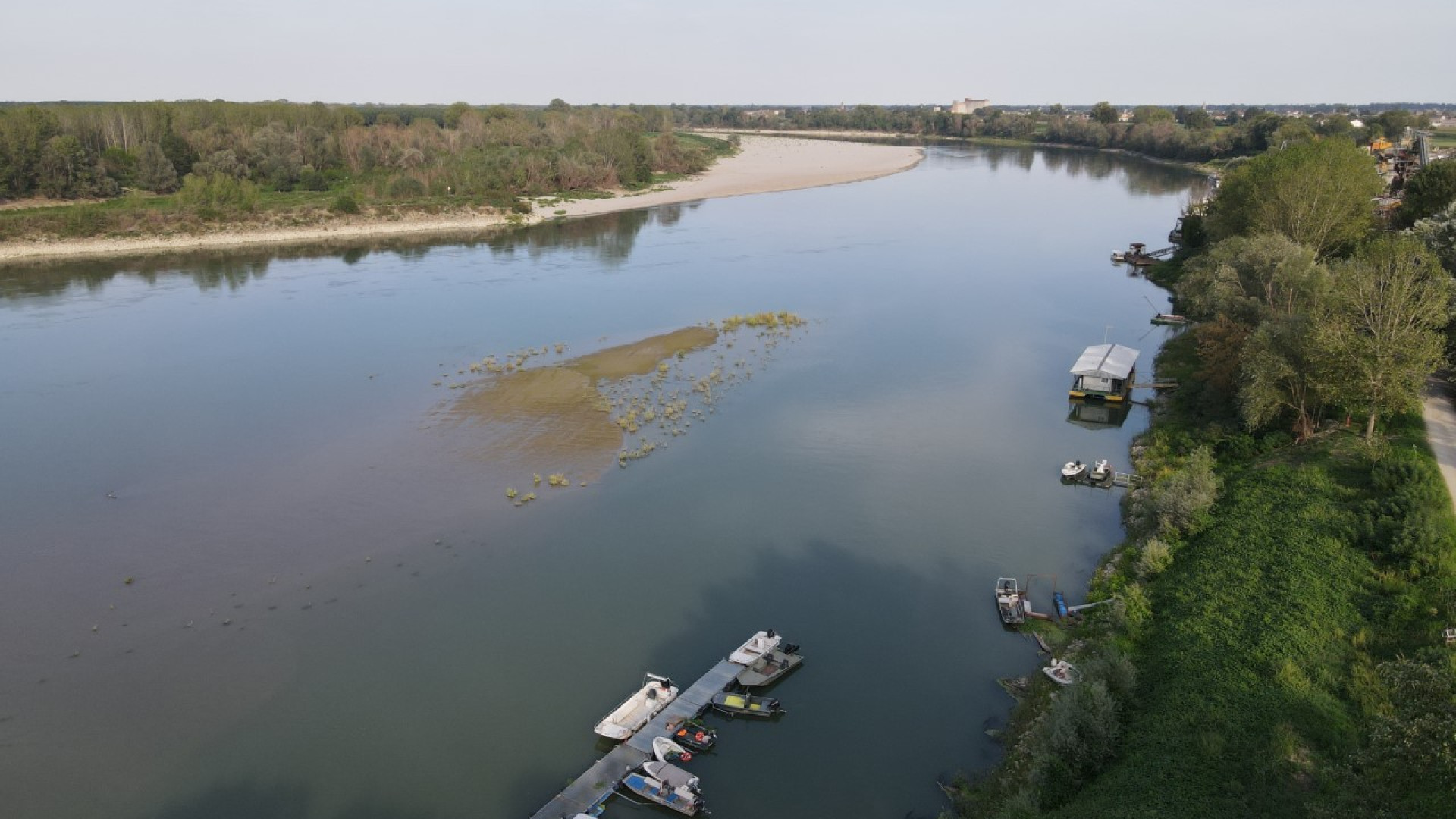 Fiume Po in magra, allarme a Piacenza: previsto un ulteriore calo della portata