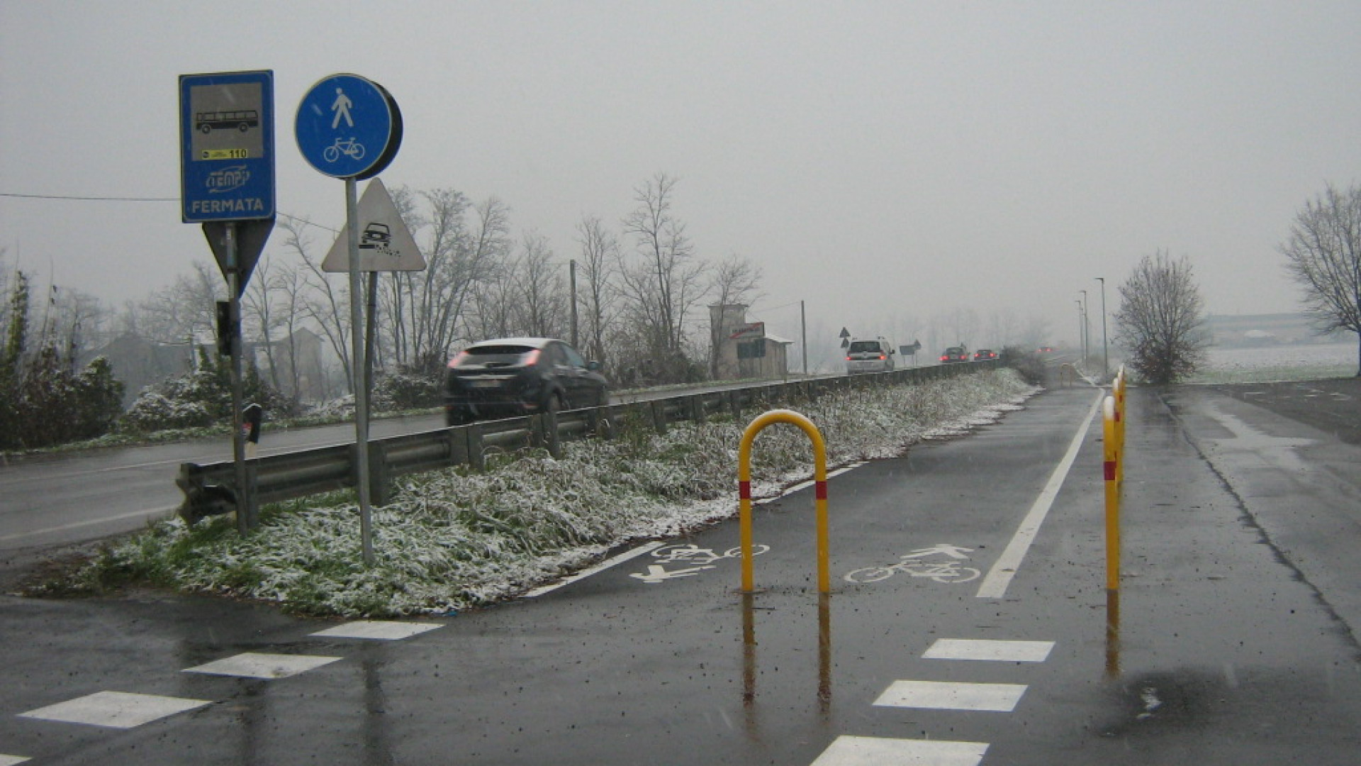 Completata la pista ciclabile che collega ponte Palladini a Gragnanino