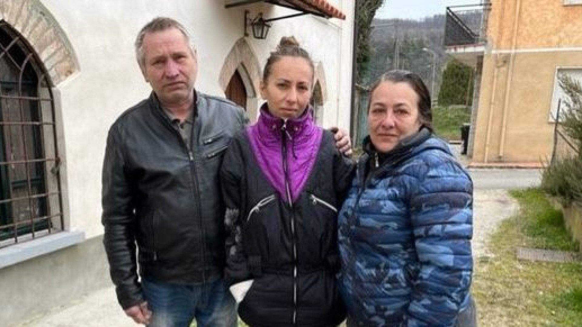 Famiglia ucraina salvata da imprenditore piacentino. "Non potevamo lasciarli soli"