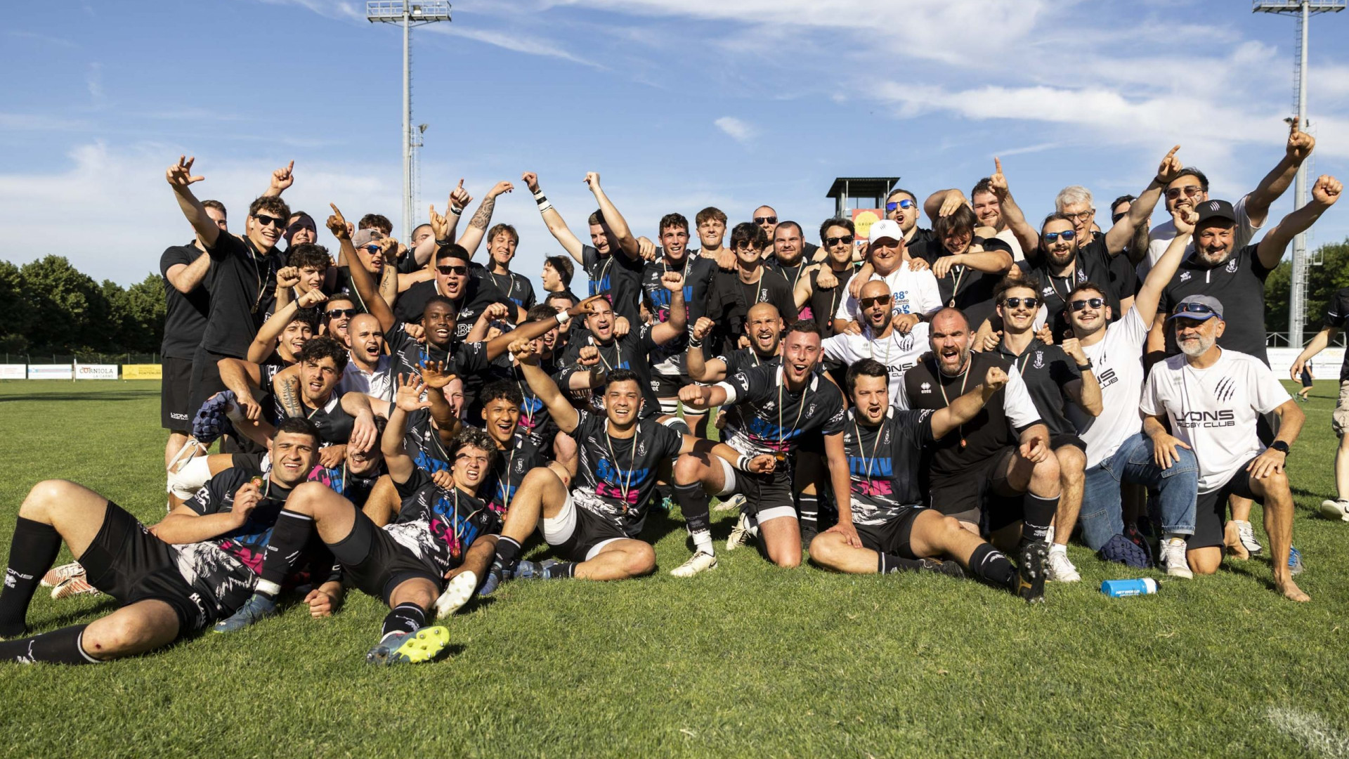 Rugby, la squadra cadetta dei Lyons conquista la serie B dopo una stagione perfetta