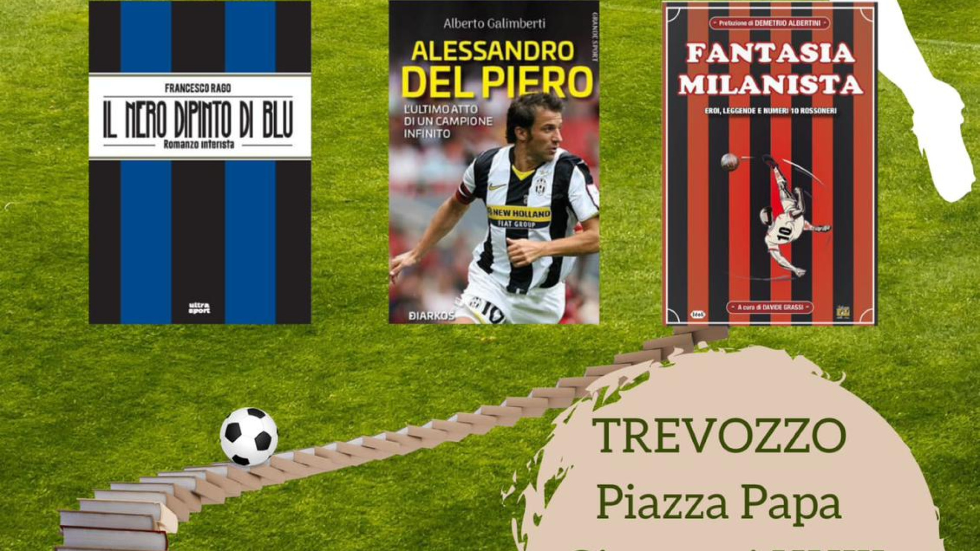 Amore per il calcio e storie di passioni: serata speciale venerdì a Trevozzo