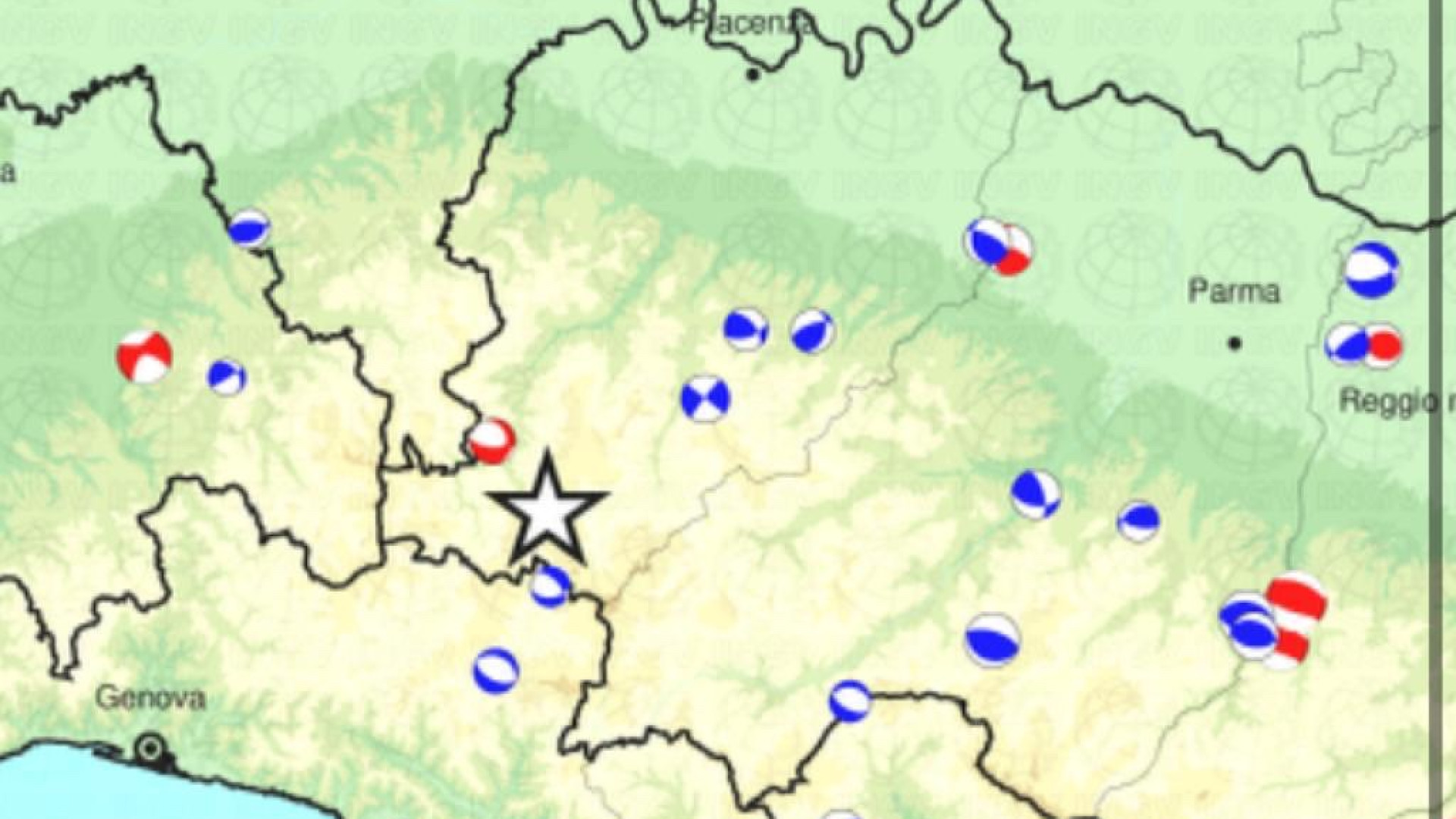 Scossa di terremoto in Alta Valnure: magnitudo 3.5, epicentro a Ferriere