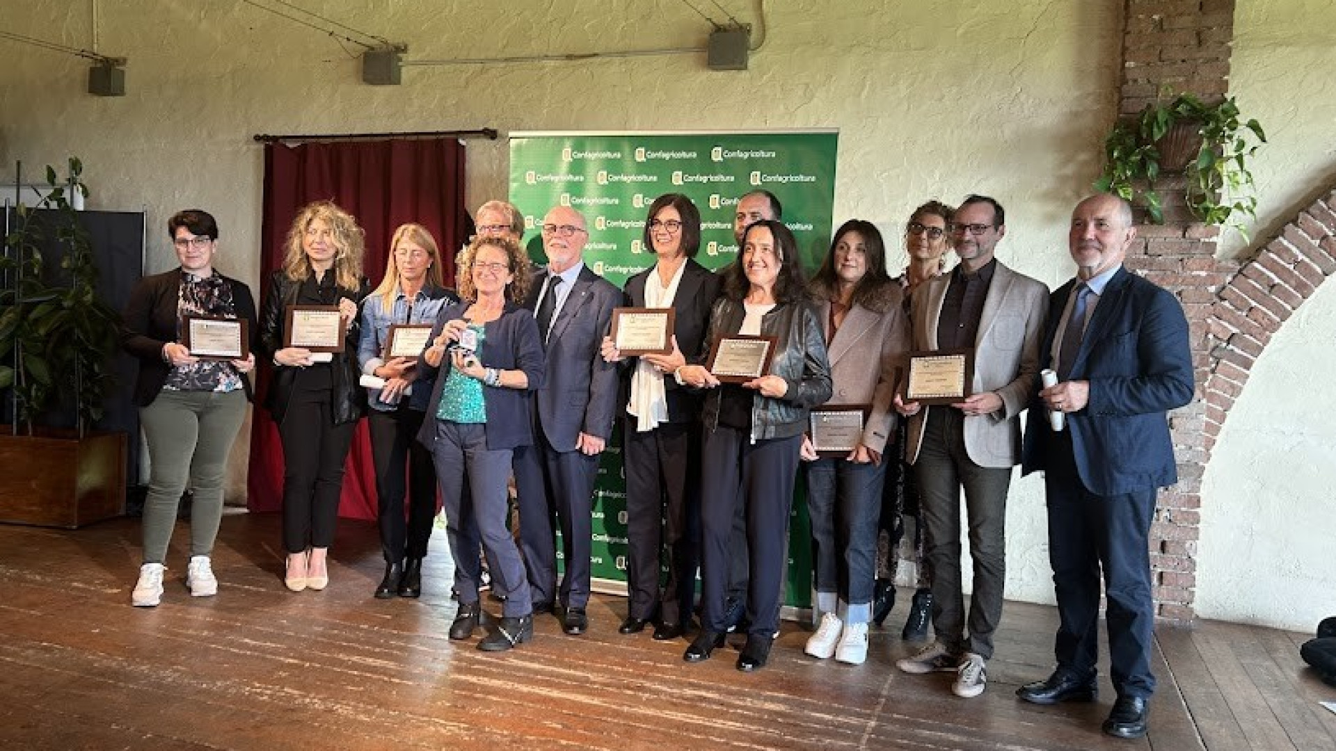 Confagricoltura Piacenza premia i dipendenti in un evento regionale