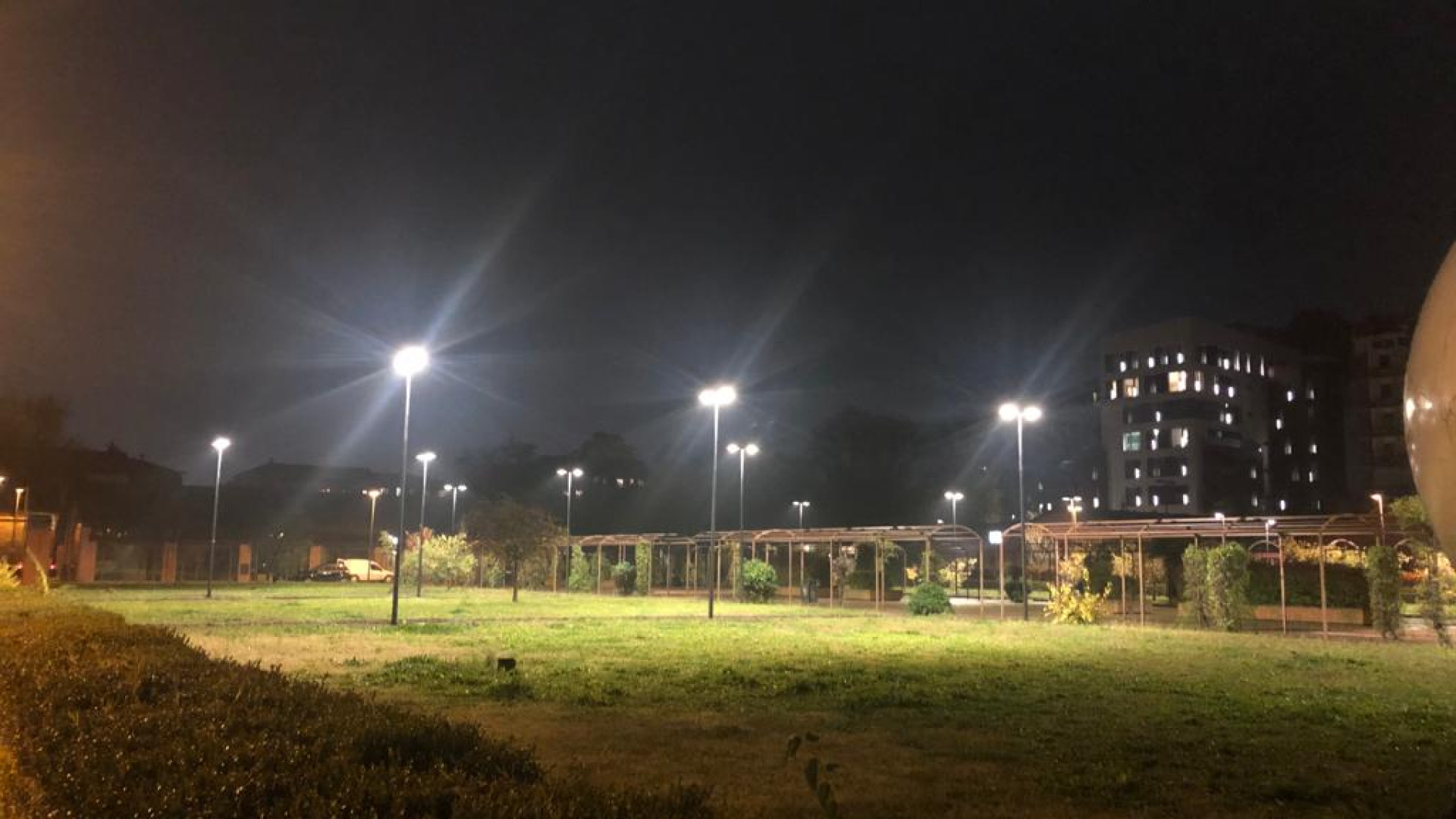 Sicurezza: nuove luci alla Cavallerizza, prima fase del progetto di riqualificazione