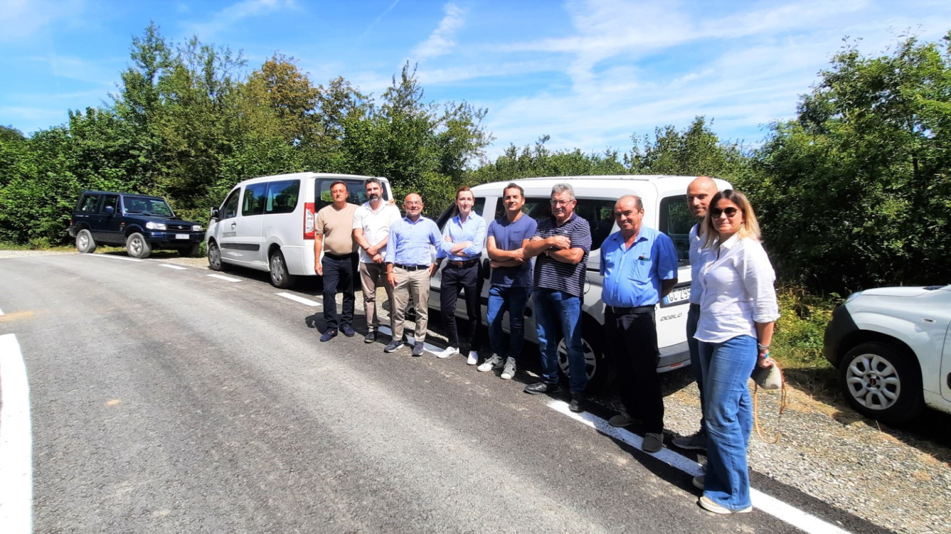 Aserei di Farini: terminato il primo stralcio di lavori: addio alla strada “bianca”
