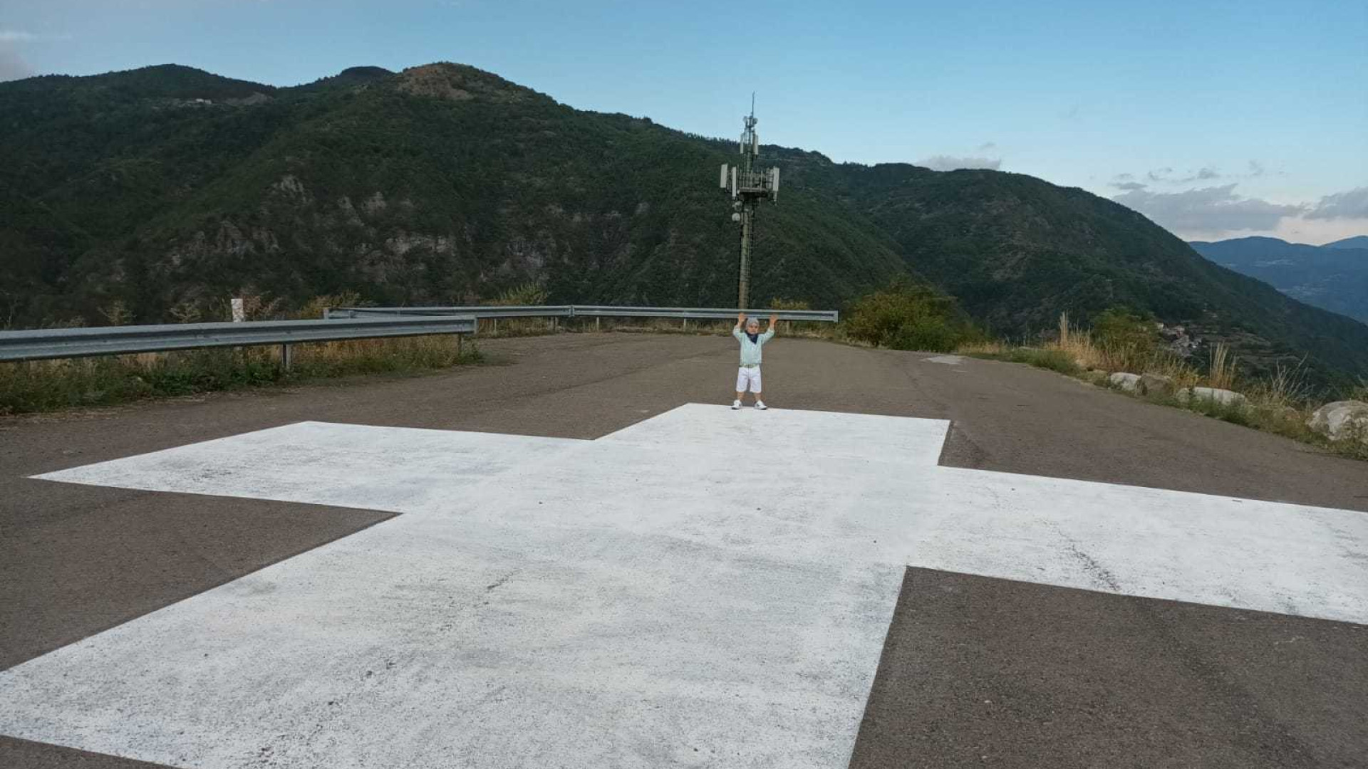 A Cattaragna soccorsi dal cielo anche con il buio. La piazzola è operativa