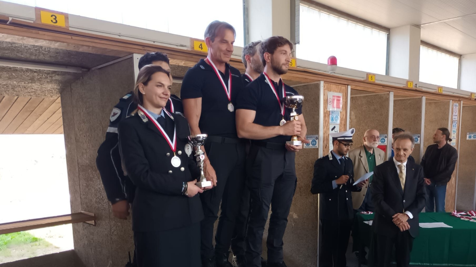 Trofeo di tiro a segno per polizie locali, trionfa il comando di Piacenza
