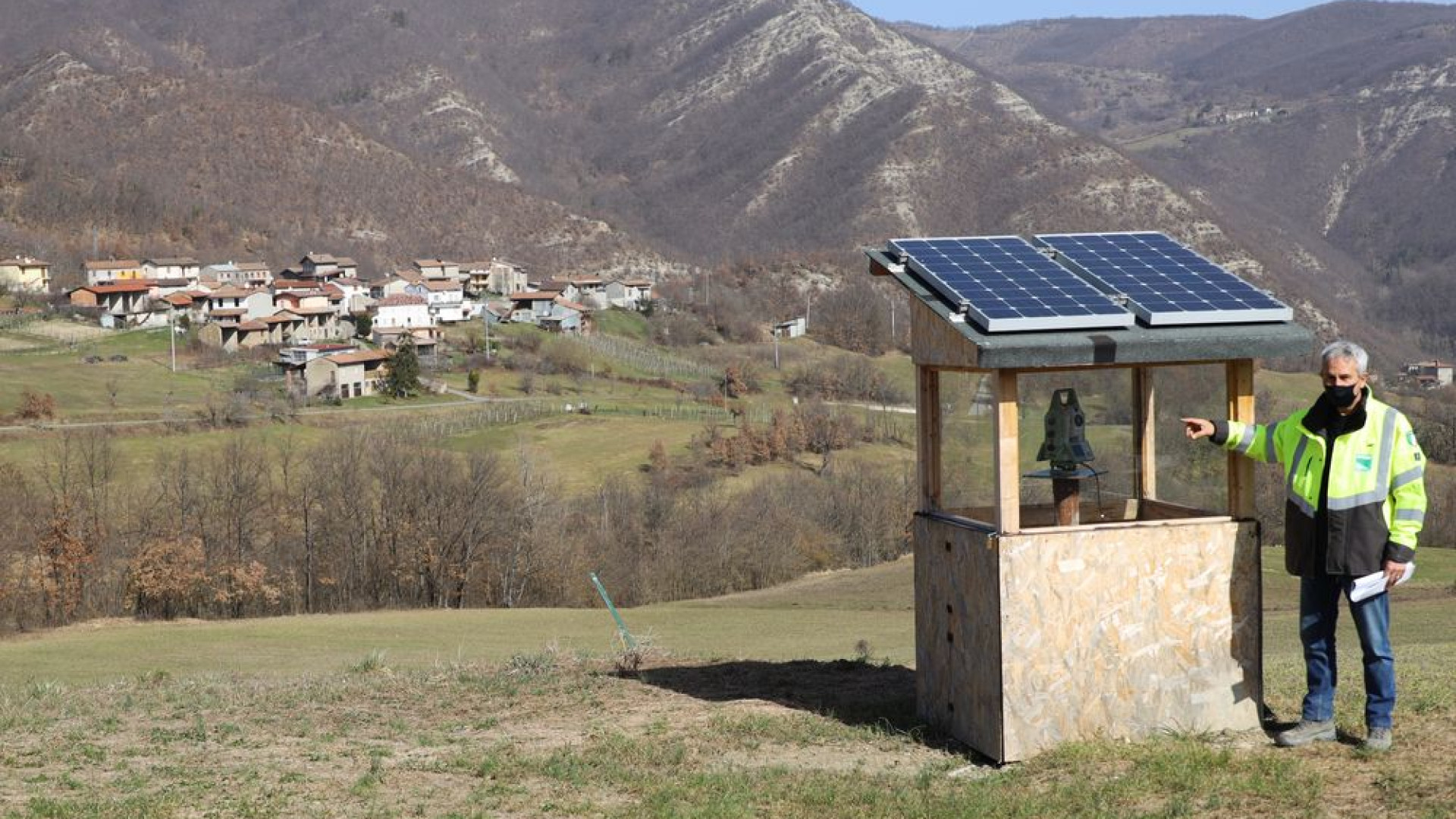 Gobbi, la frana si muove. Monitoraggio dell'Agenzia per la sicurezza