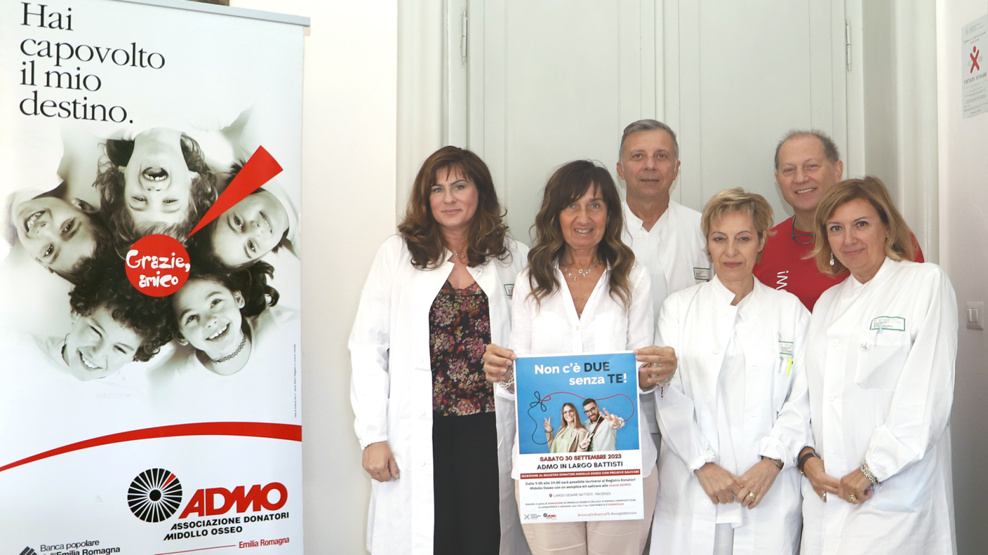 Midollo, 7400 donatori ma ne servono ancora. Admo lancia un appello. Sabato in piazza