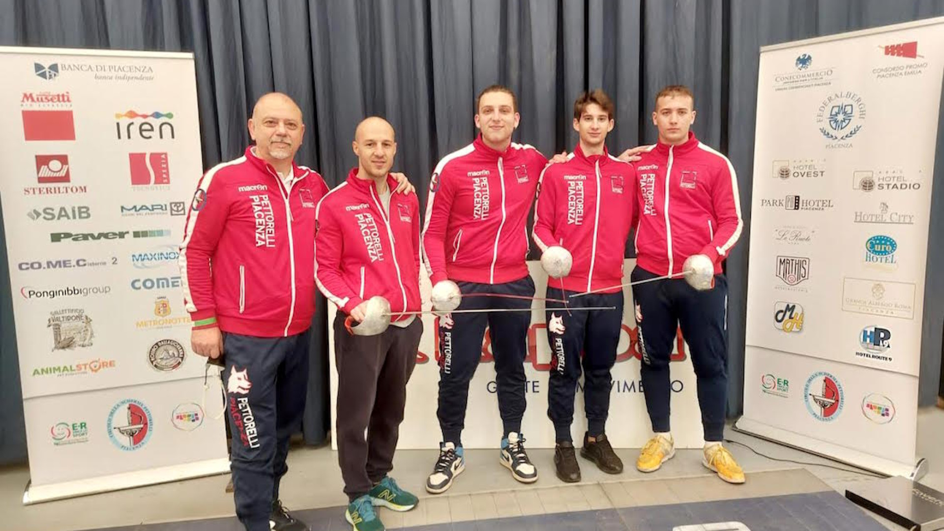 Conclusi i campionati italiani di scherma a Piacenza. Bossalini: "Un successo"