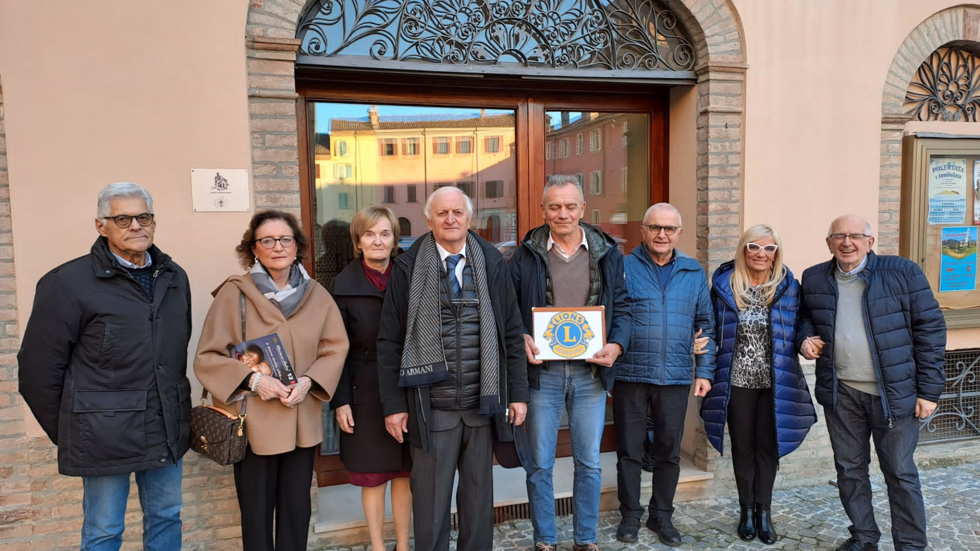 Missione di Daniele Bruschi, dal Lions CLub Val d'Arda donazione di mille euro