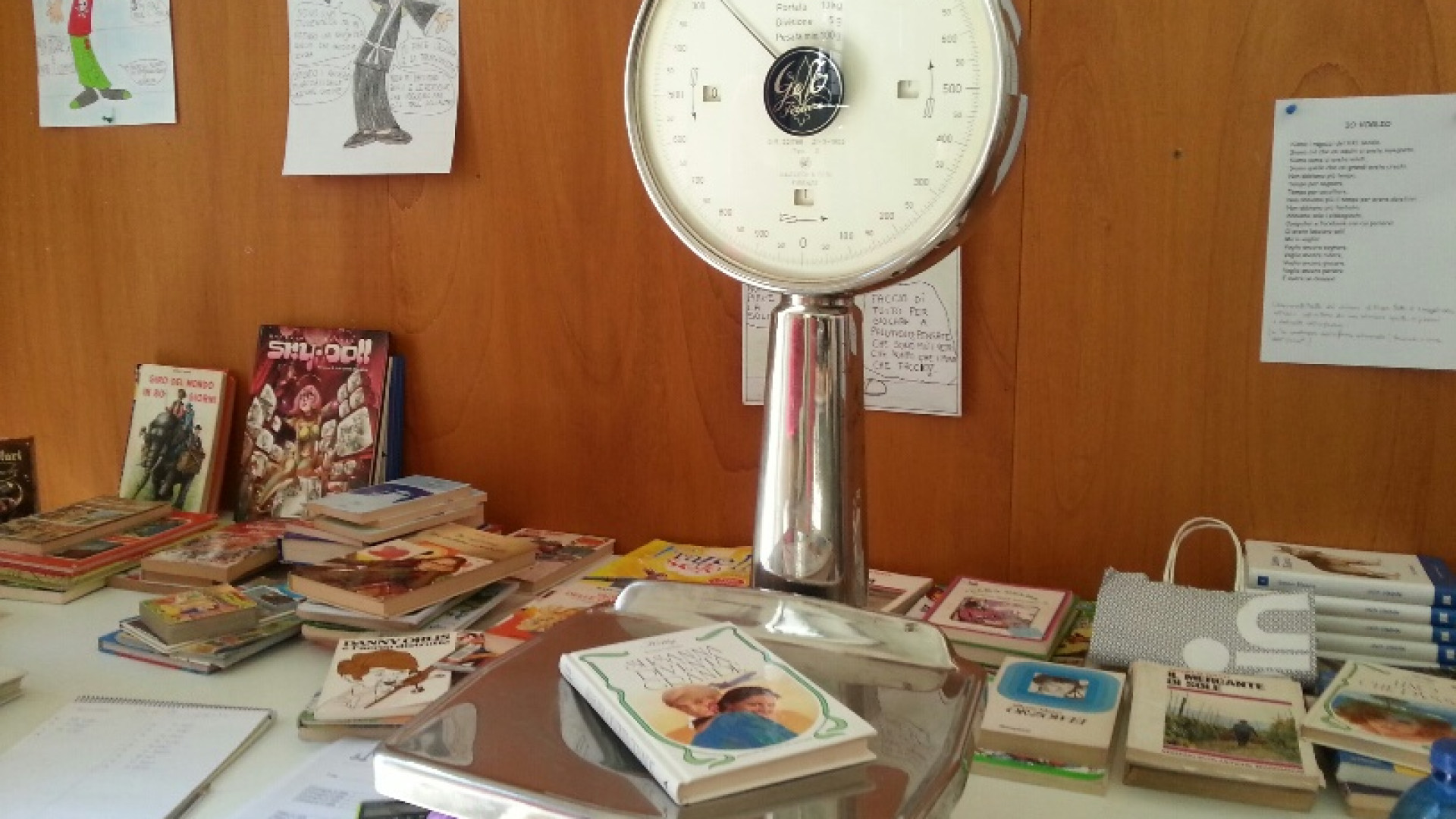 Regalare una seconda vita ai libri usati. Alla Passerini Landi torna il "Pesalibro"